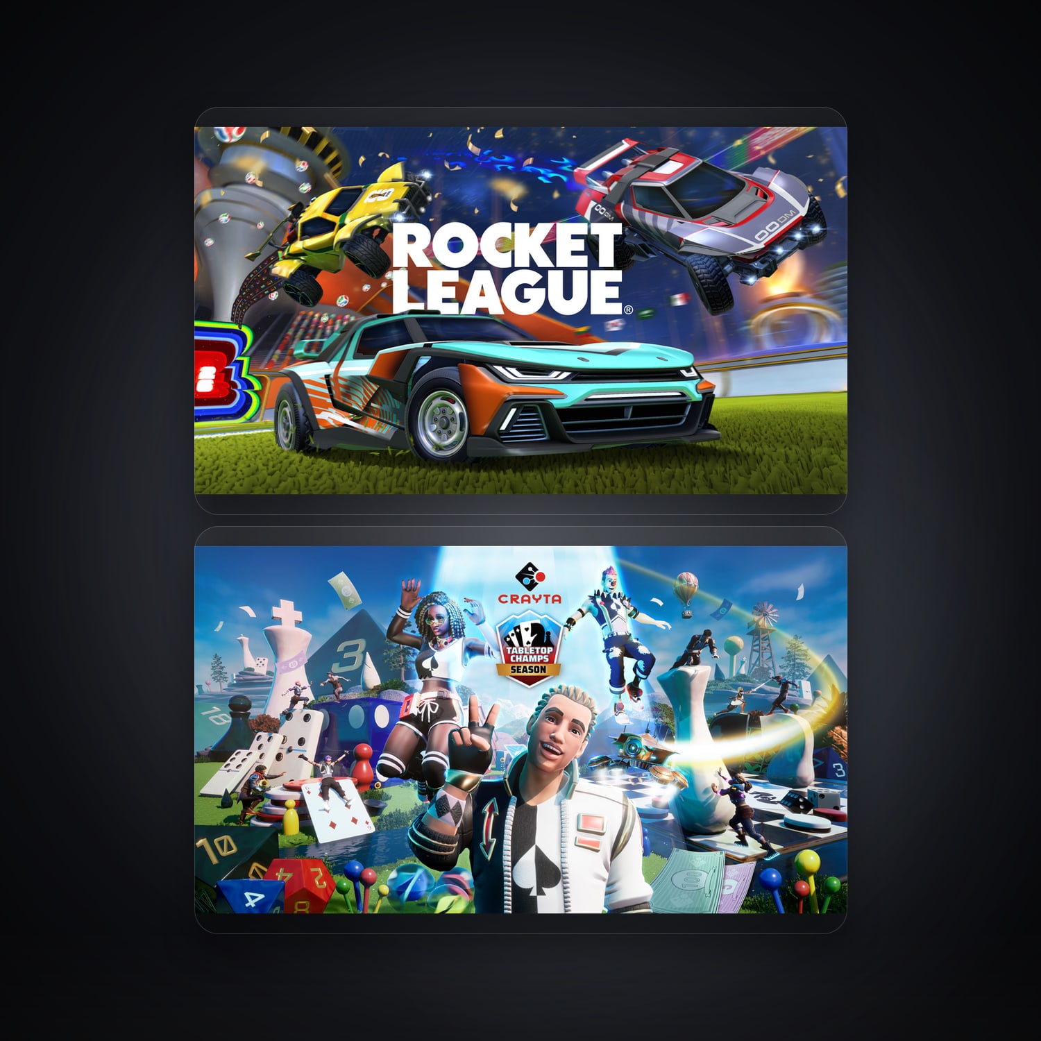 Epic Rocket League + Crayta — GB — HabibiAccounts
