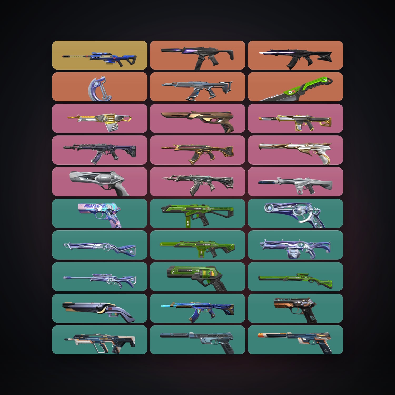 EU Silver 1 locker — 2 knives, 47 skins, lvl 160 — HabibiAccounts