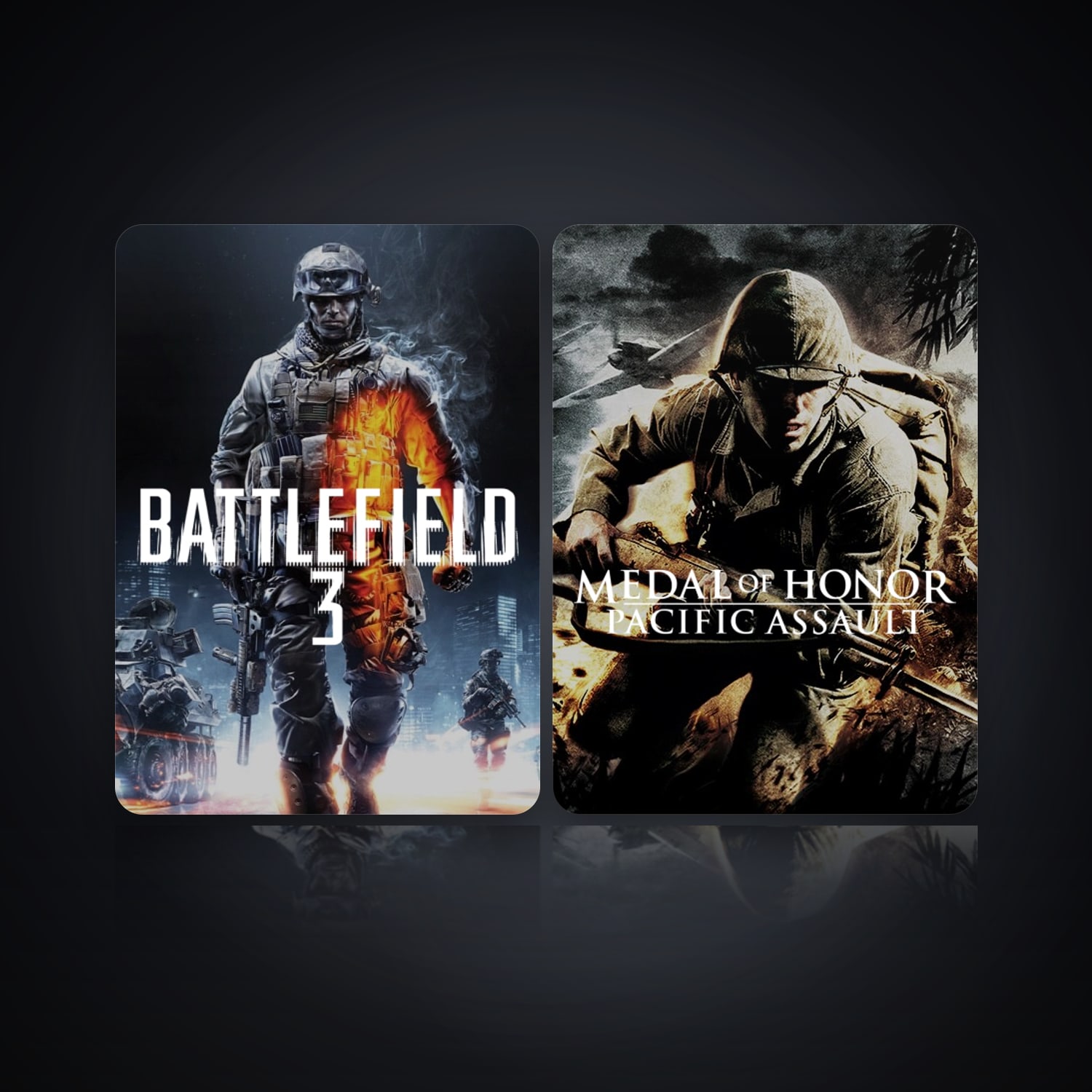Battlefield 3 & Medal of Honor Pacific Assault | 2 Games — HabibiAccounts