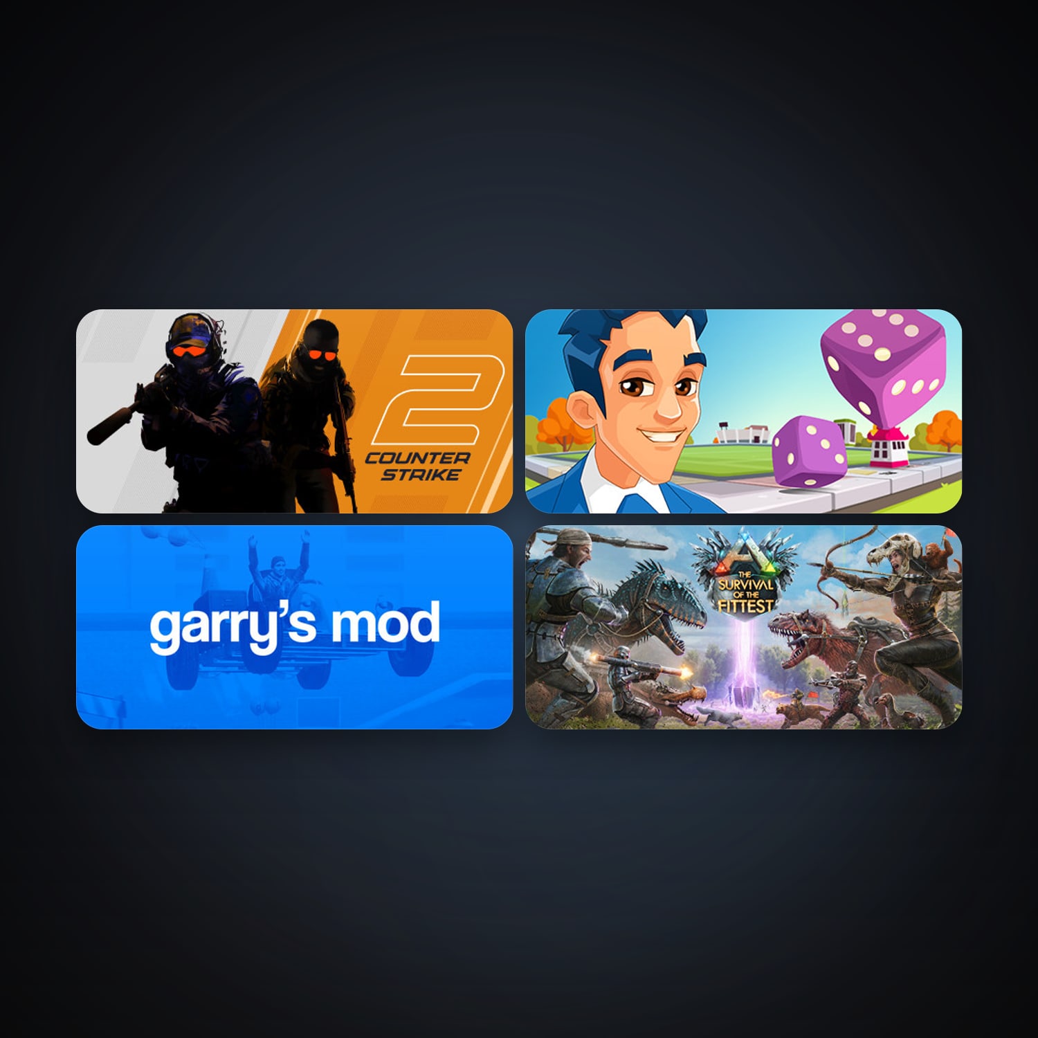 CS2 Prime + Garry's Mod, 8 games, clean — HabibiAccounts