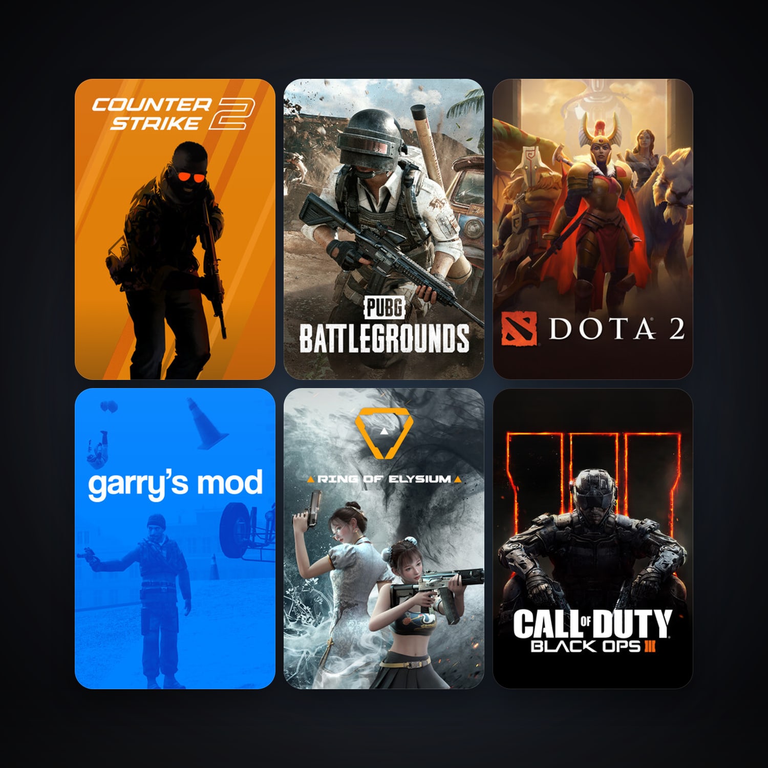 Counter-Strike: Source + Dota 2, 108 games, Steam 13, clean — HabibiAccounts