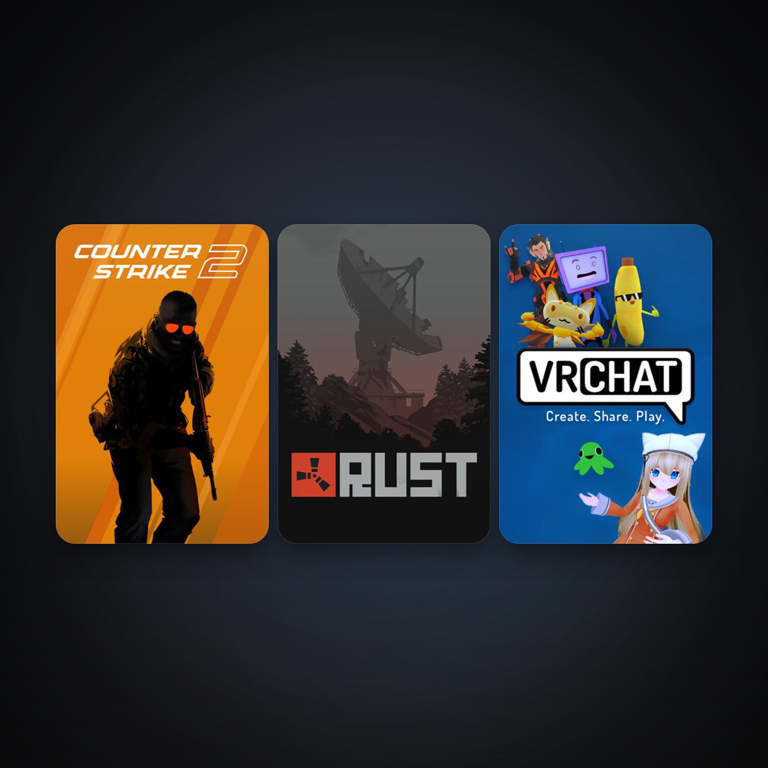 CS2 Prime + Rust, 5 games, clean — HabibiAccounts