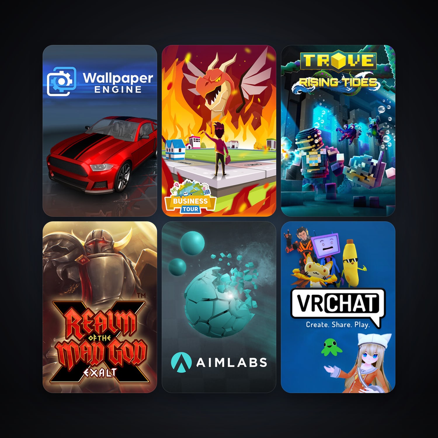 Realm of the Mad God + MapleStory, 16 games, clean — HabibiAccounts