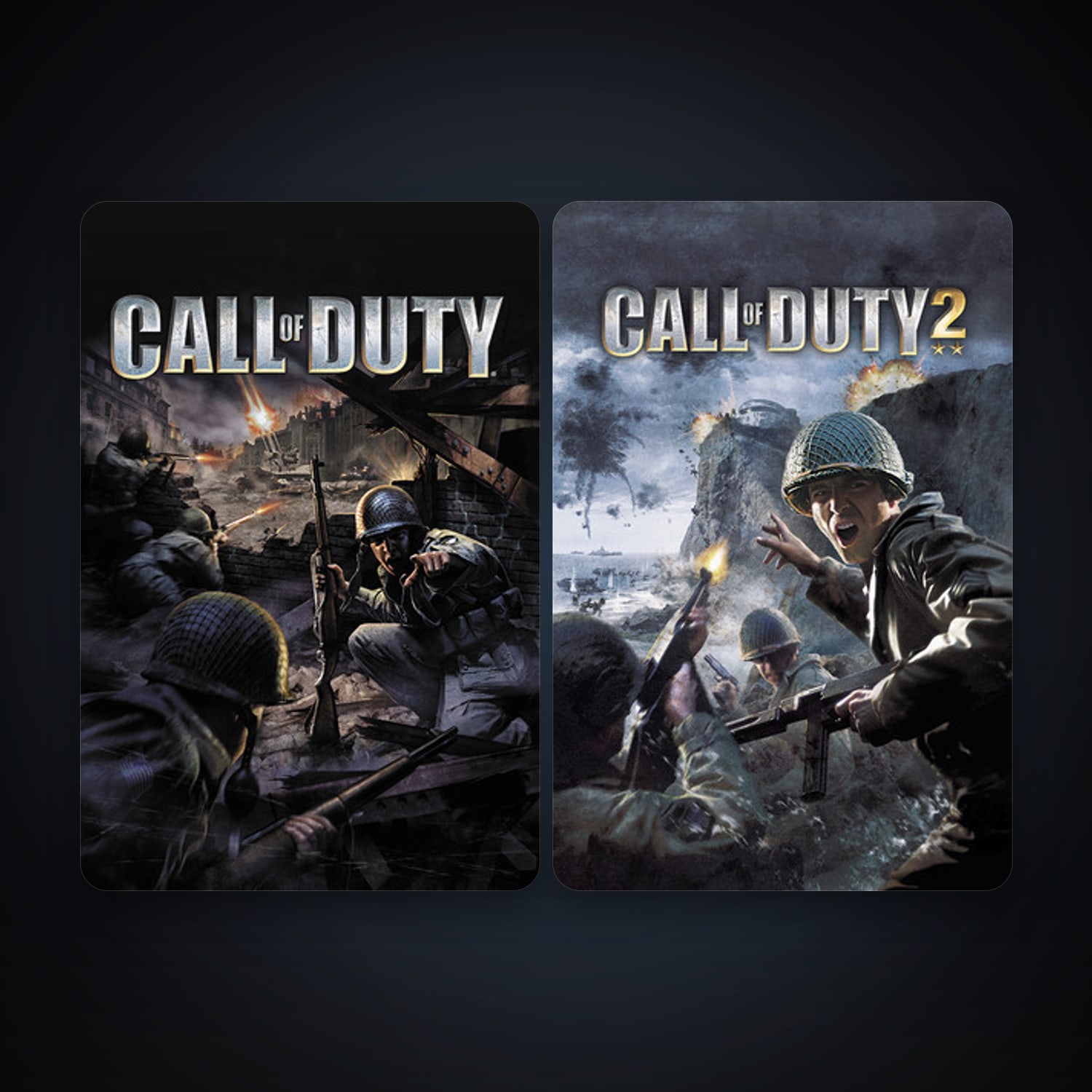 Call of Duty (2003) + Call of Duty 2, 6 games, clean — HabibiAccounts