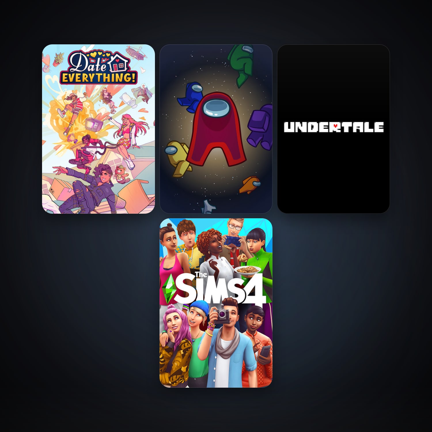 Undertale + Little Nightmares, 7 games, clean — HabibiAccounts