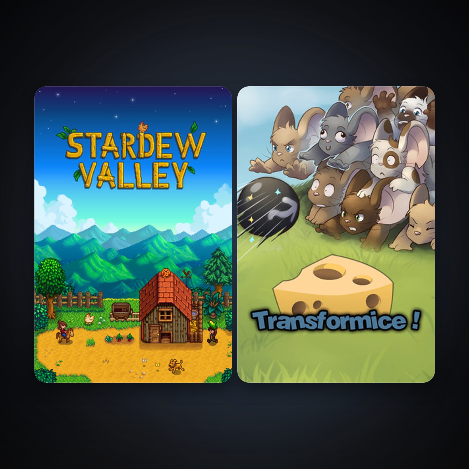 Transformice + Stardew Valley, 3 games, clean — HabibiAccounts