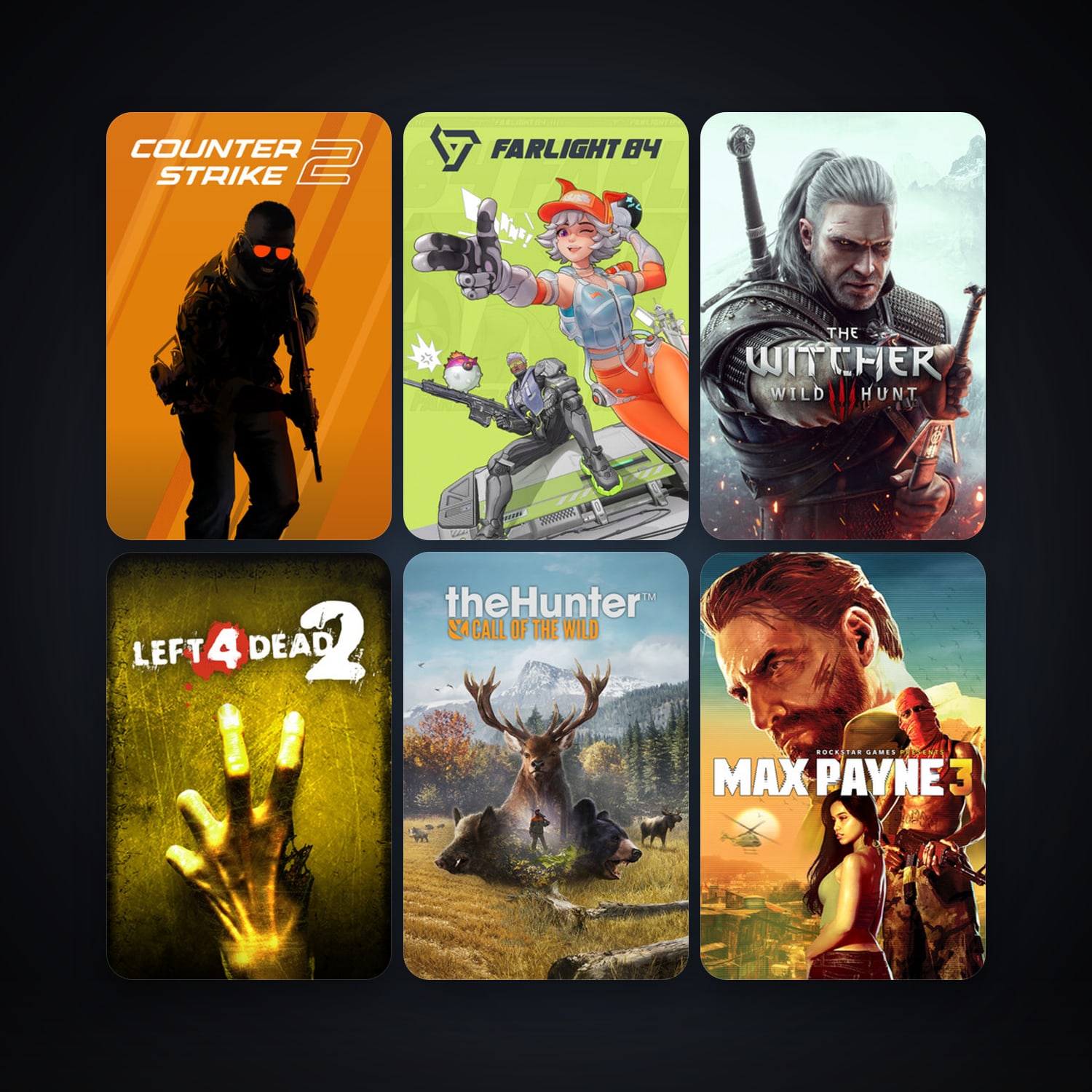Left 4 Dead 2 + CS2 Prime, 10 games, clean — HabibiAccounts
