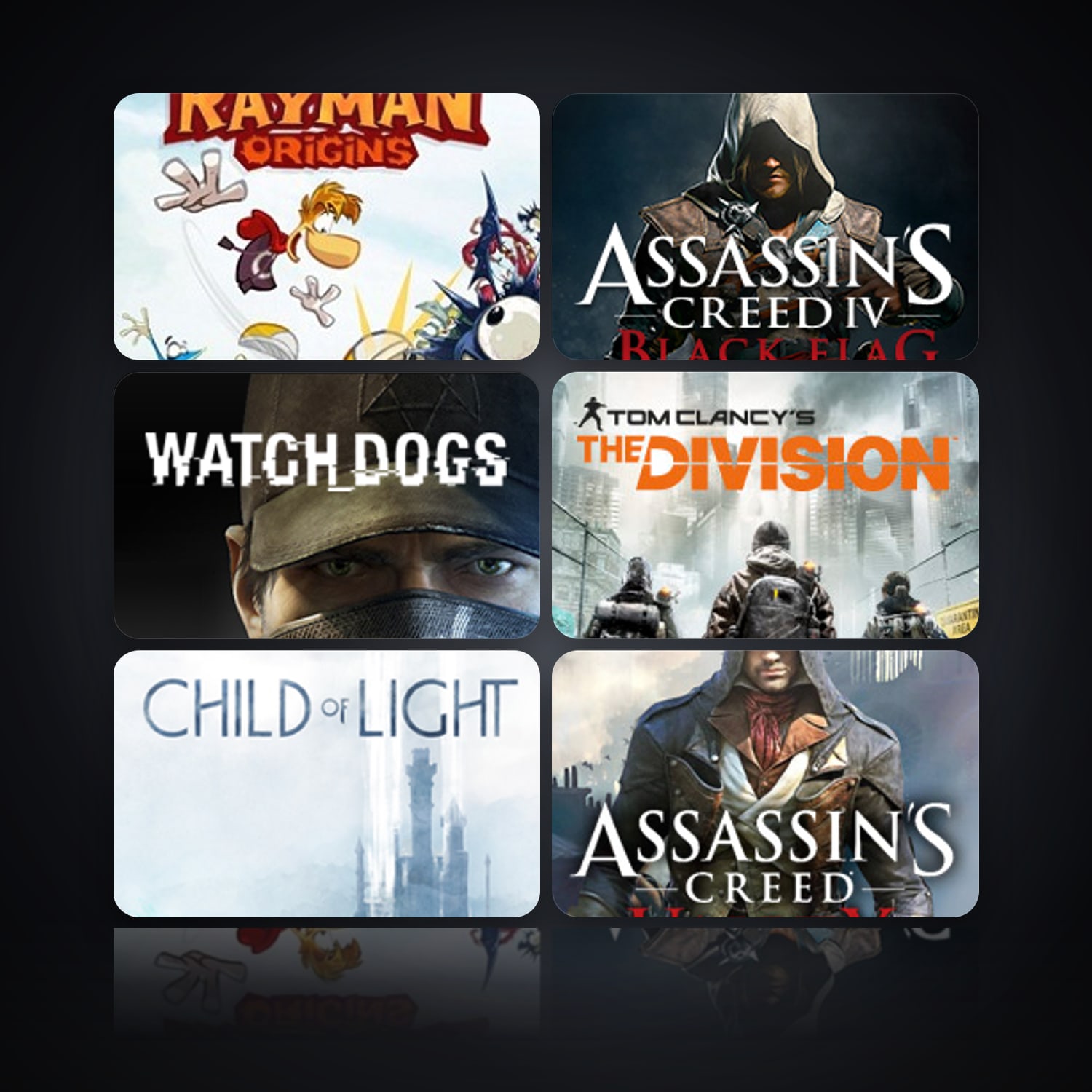 Rayman Origins & Assassin’s Creed IV Black Flag | 15 Games — HabibiAccounts
