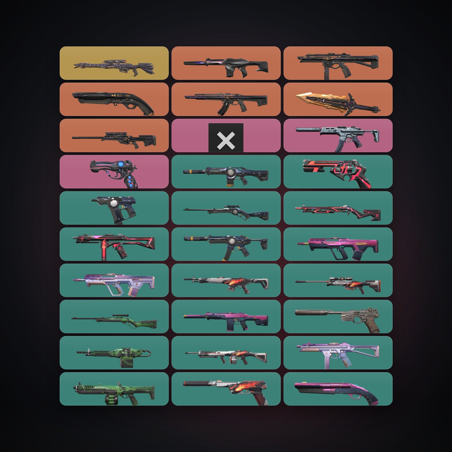 EU Bronze 3 locker — 1 knives, 31 skins, lvl 41 — HabibiAccounts