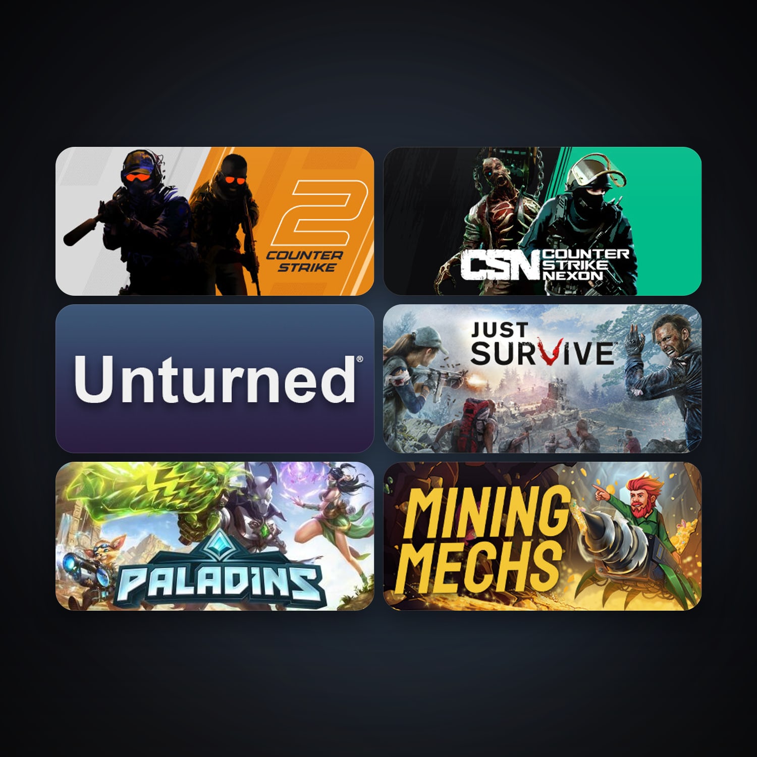 Counter-Strike Nexon: Studio & CS2 Prime | 12 Games | Clean — HabibiAccounts