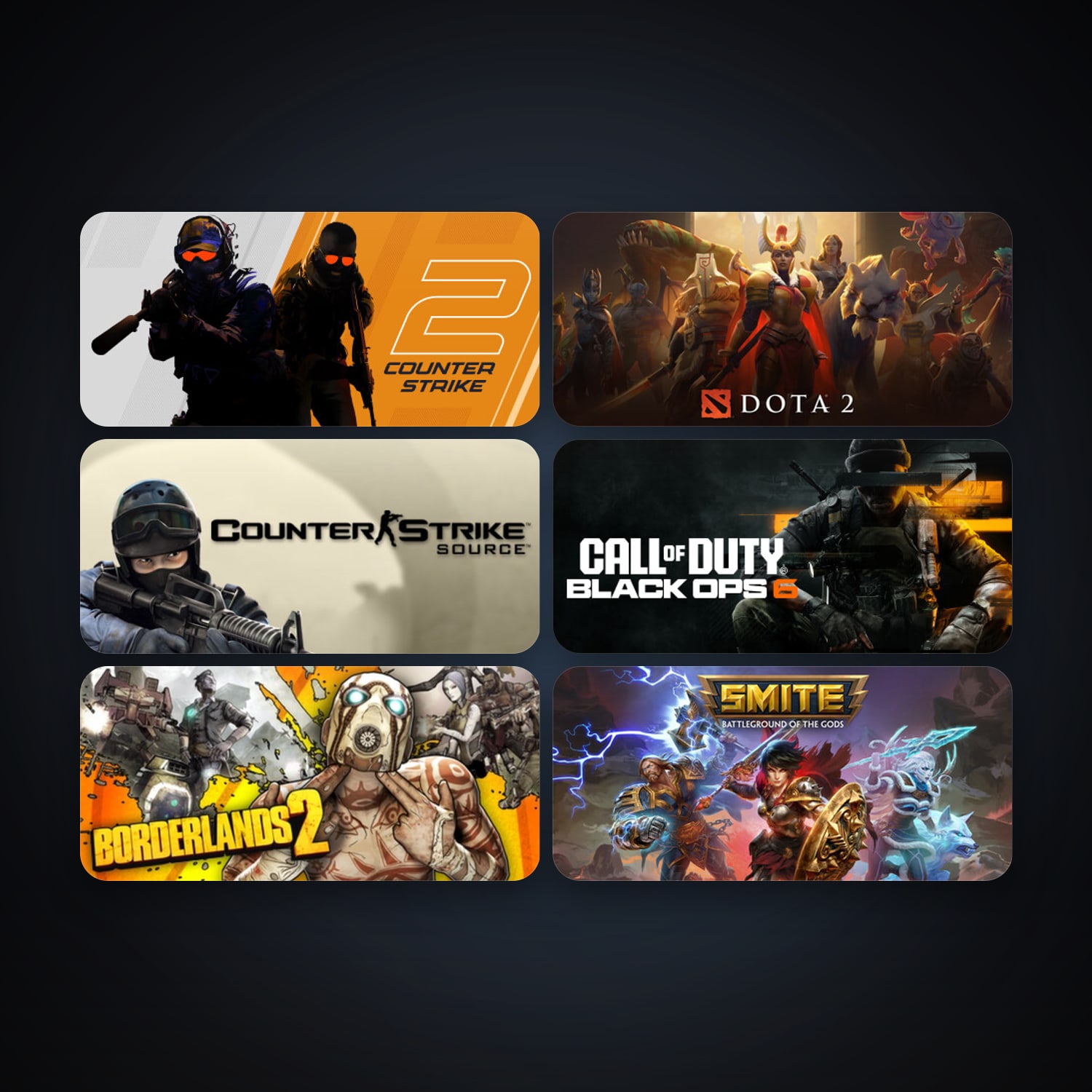 Counter-Strike: Source + Dota 2, 9 games, clean — HabibiAccounts