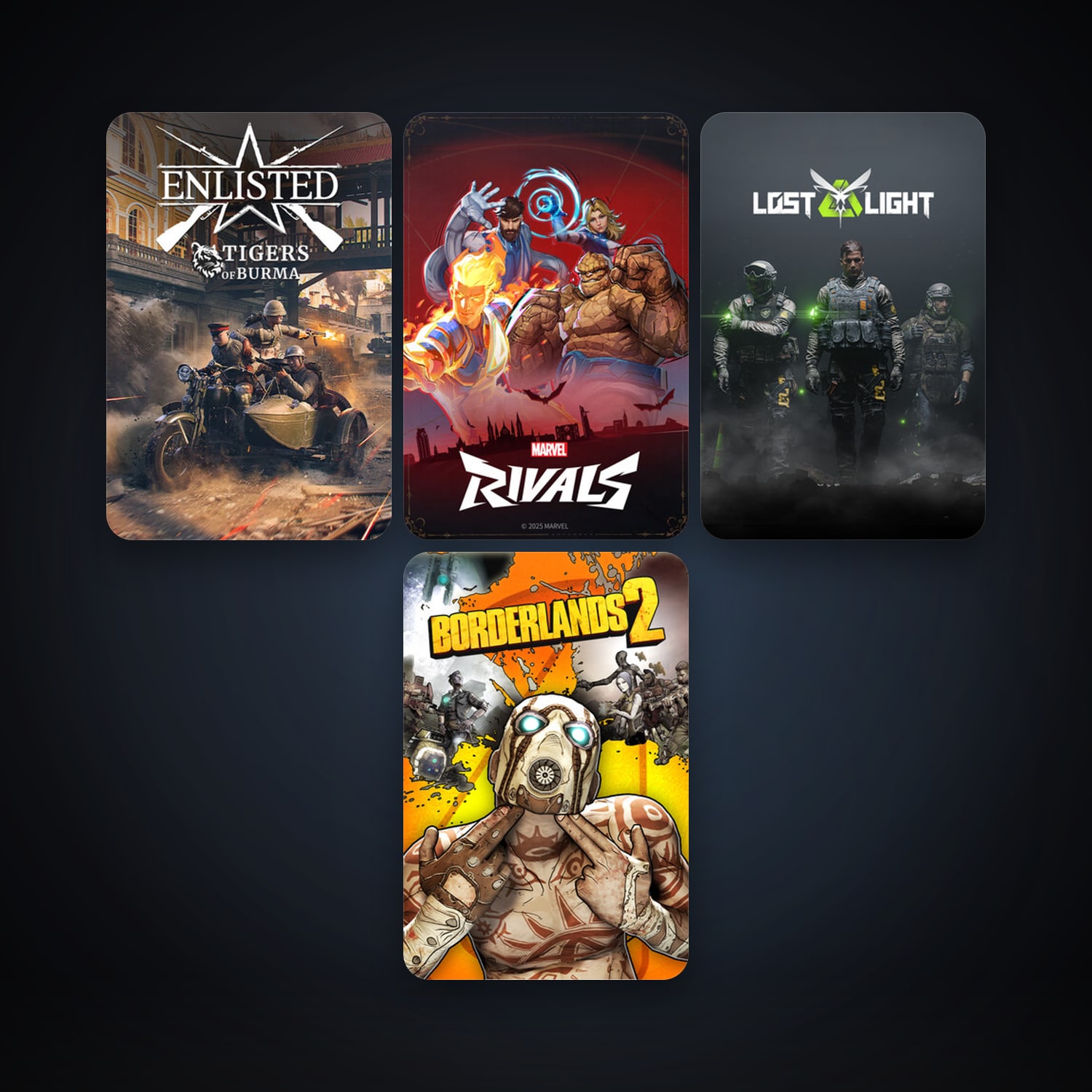هالحساب ستيم فلين، Free CS2 (No Prime) وBorderlands 2، 10 لعبة، صامد واضح — HabibiAccounts