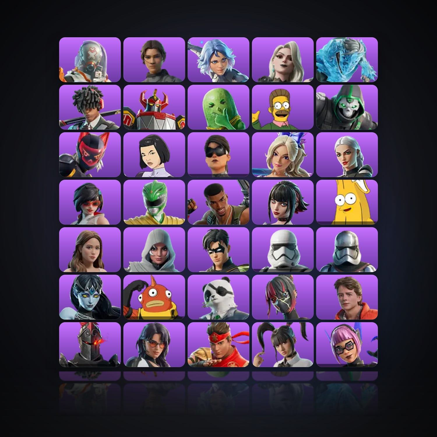 Fortnite | 122 Skins | 200 V-Bucks | Level 2499 | 281 Wins — HabibiAccounts