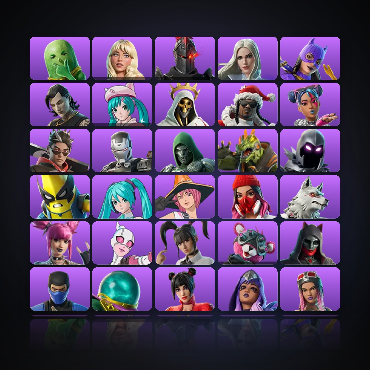 Fortnite | 35 Skins | 200 V-Bucks | Level 461 | 12 Wins — HabibiAccounts