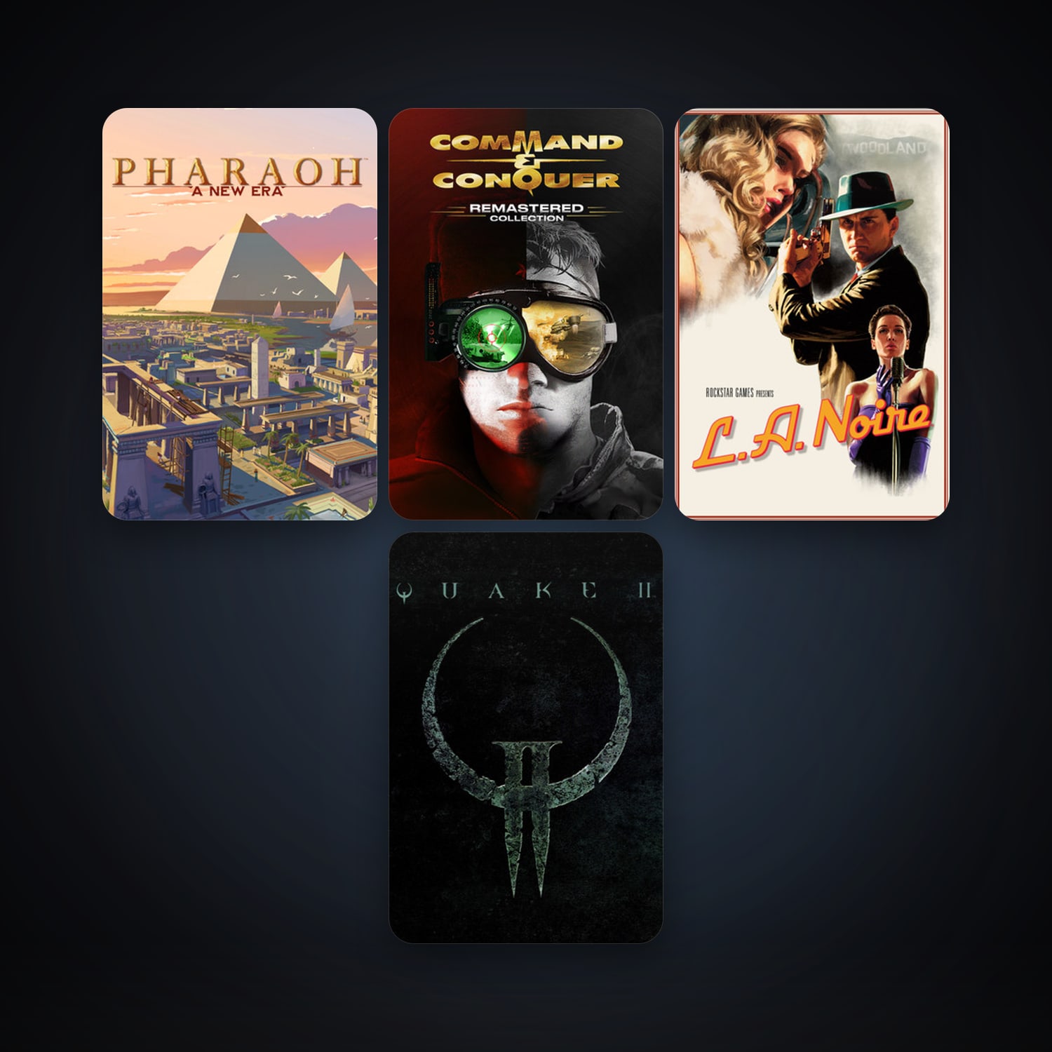 QUAKE II + L.A. Noire, 9 games, clean — HabibiAccounts