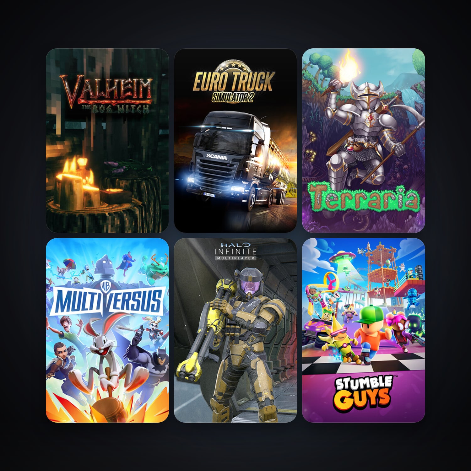 Steam account: Terraria + Euro Truck Simulator 2, 9 games, clean — HabibiAccounts