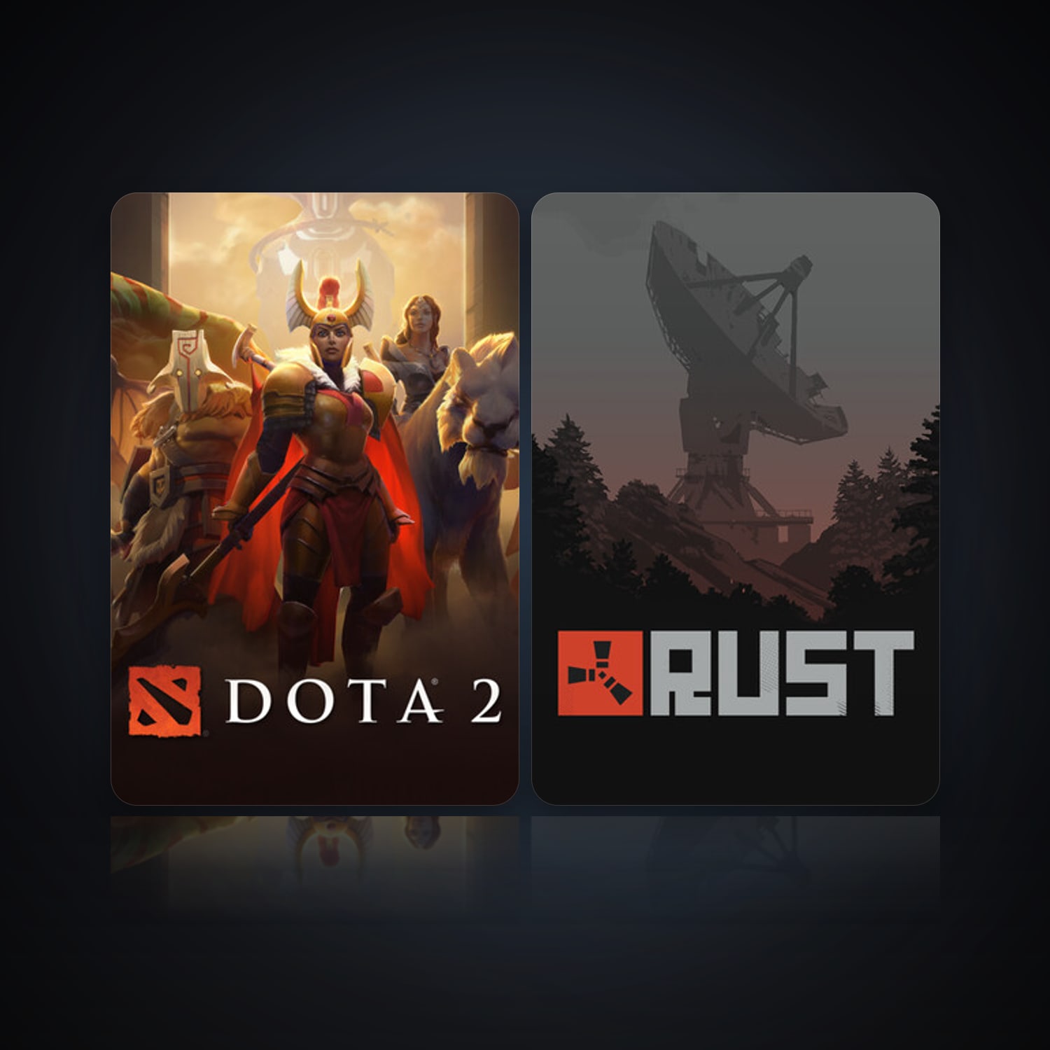Dota 2 & Rust — HabibiAccounts