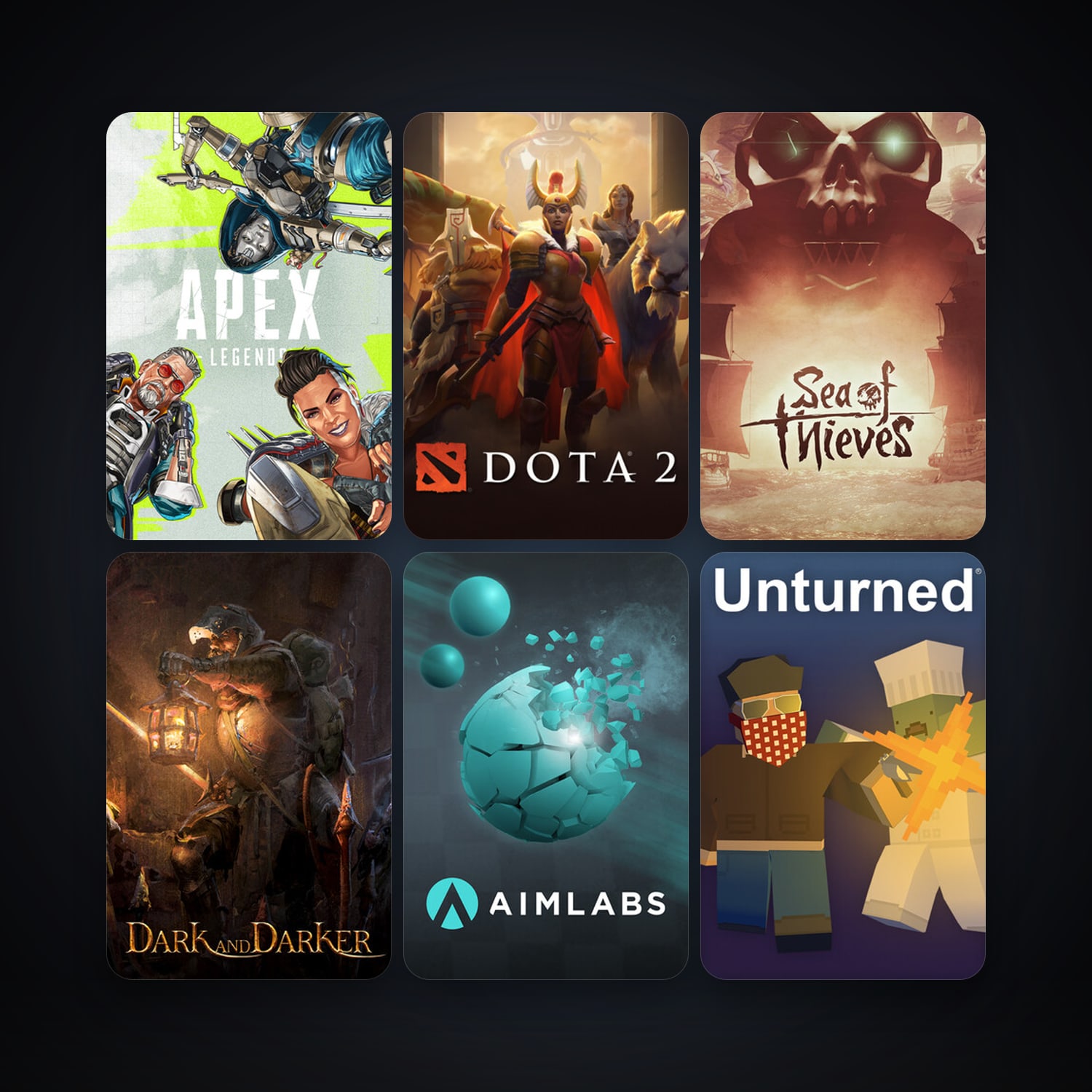 Dota 2 + Unturned, 7 games, clean — HabibiAccounts