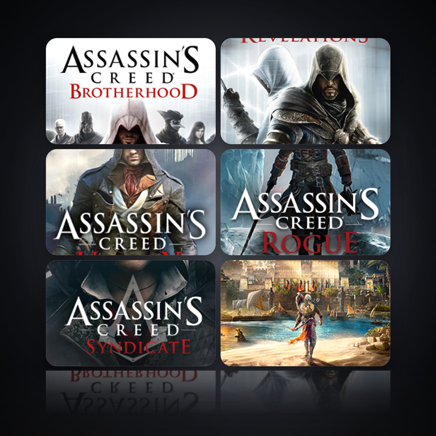 Assassin's Creed Brotherhood & Assassin's Creed Revelations | 8 Games — HabibiAccounts