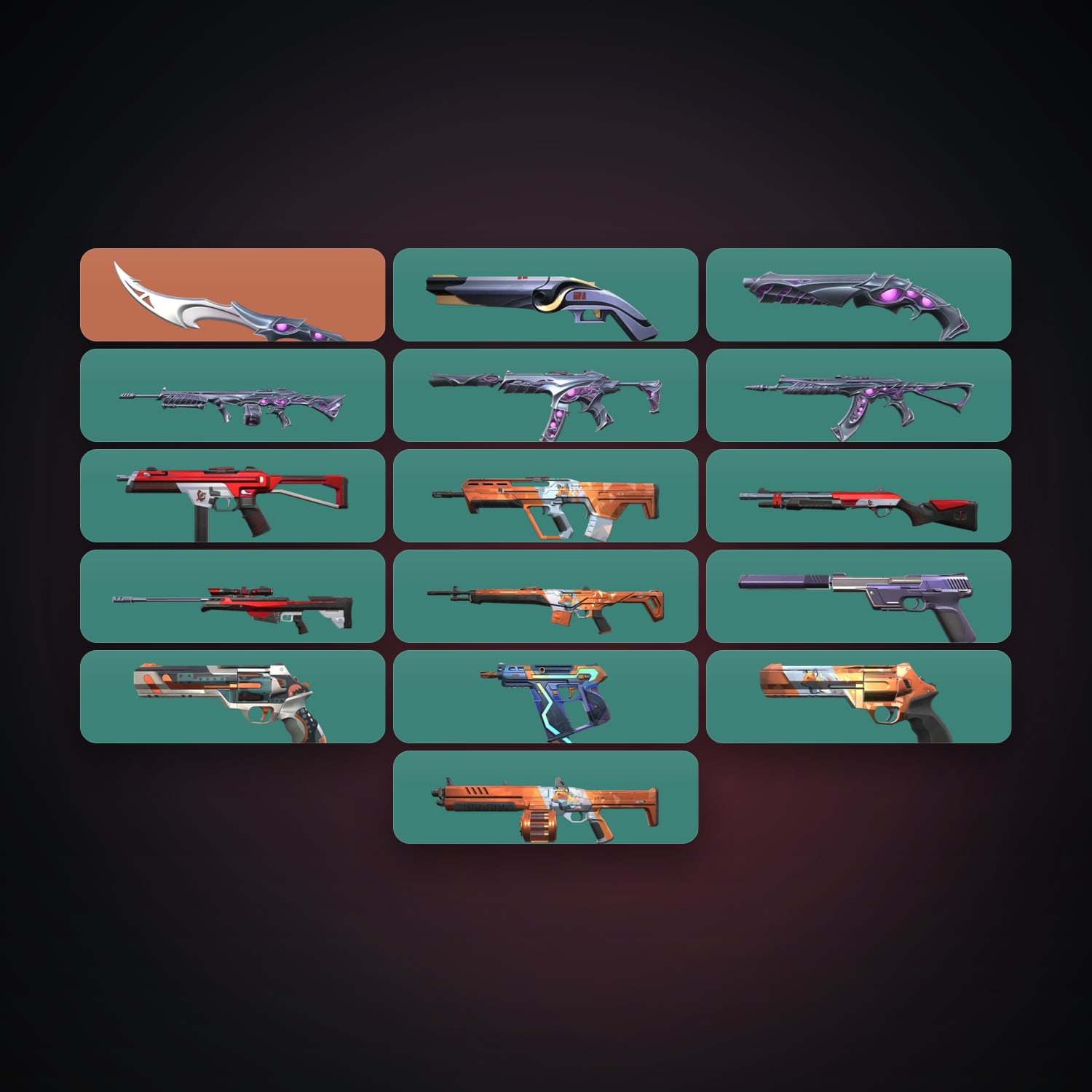 AP Bronze 2 locker — 1 knives, 17 skins, lvl 74 — HabibiAccounts
