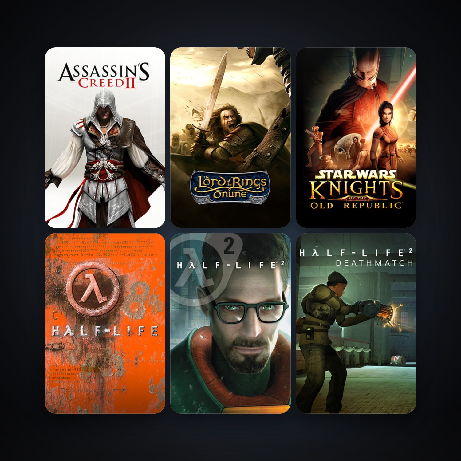 Assassin's Creed 2 Deluxe Edition & The Lord of the Rings Online | Clean — HabibiAccounts