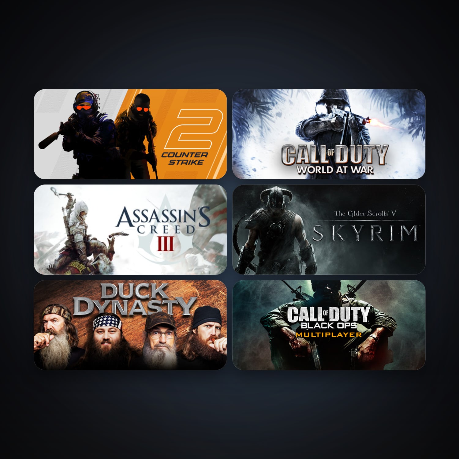 CS2 Prime + Call of Duty: World at War, 63 games, clean — HabibiAccounts