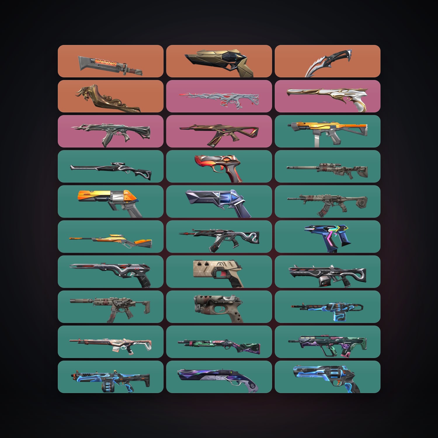 EU Ascendant 1 locker — 3 knives, 48 skins, lvl 250 — HabibiAccounts