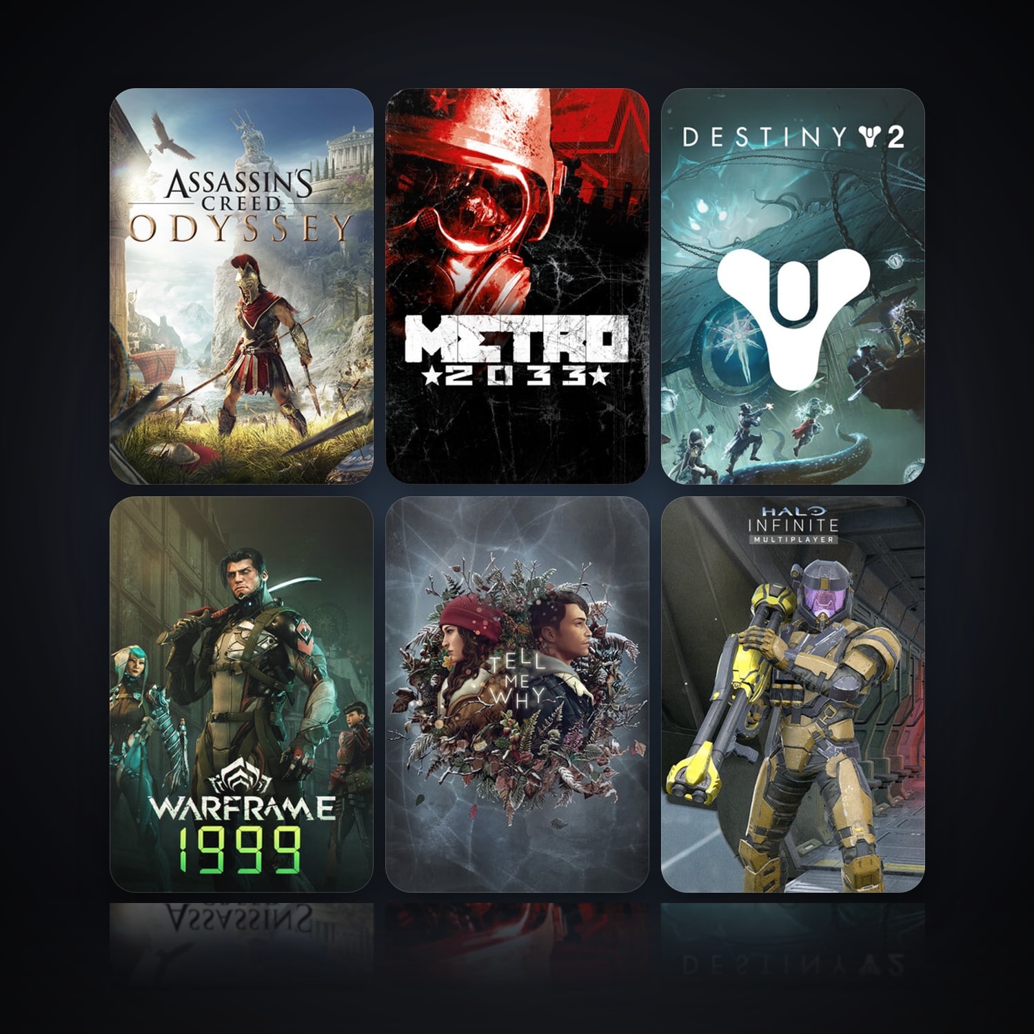 Assassin's Creed Odyssey & Metro 2033 | 12 Games | Clean — HabibiAccounts
