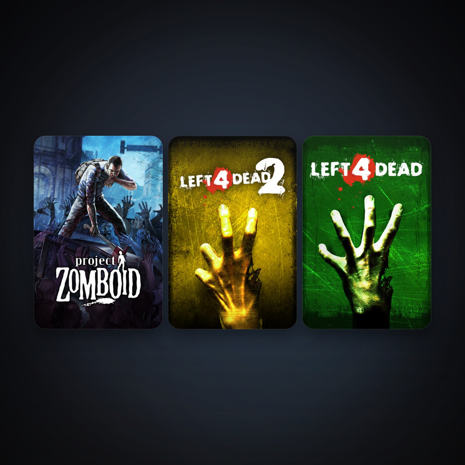 Left 4 Dead + Left 4 Dead 2, 3 games, clean — HabibiAccounts