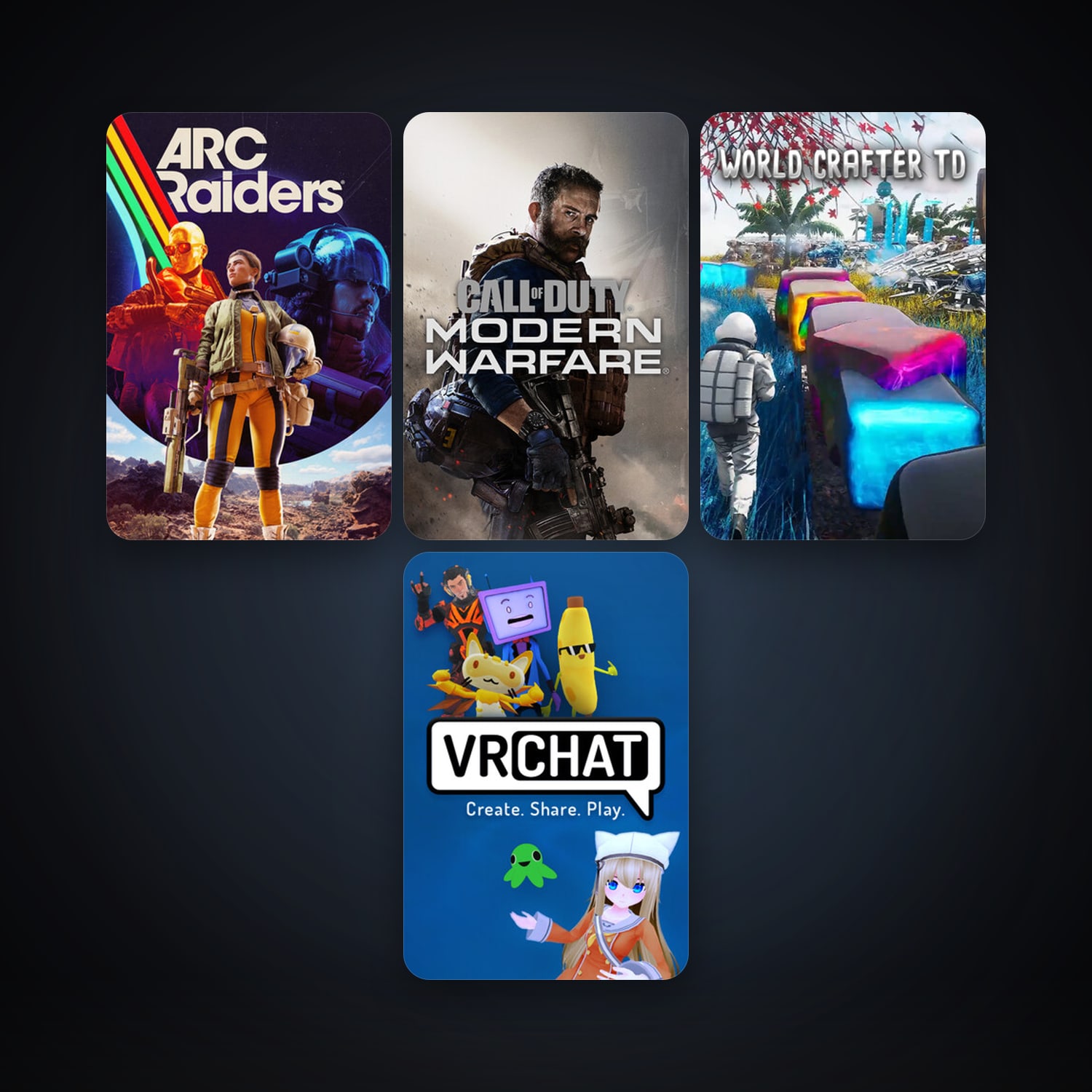 VRChat + Albion Online, 10 games, clean — HabibiAccounts