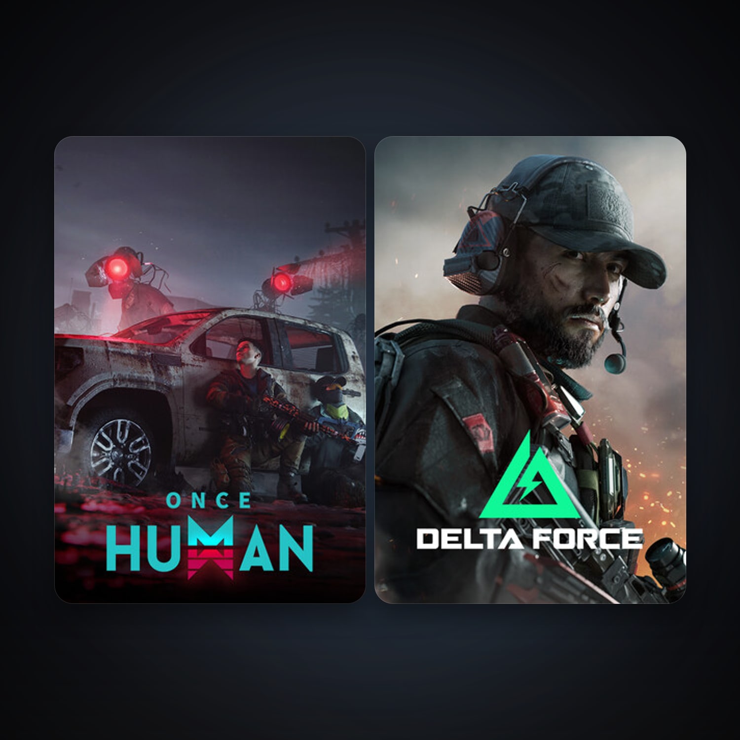 Once Human & Delta Force: Hawk Ops — HabibiAccounts