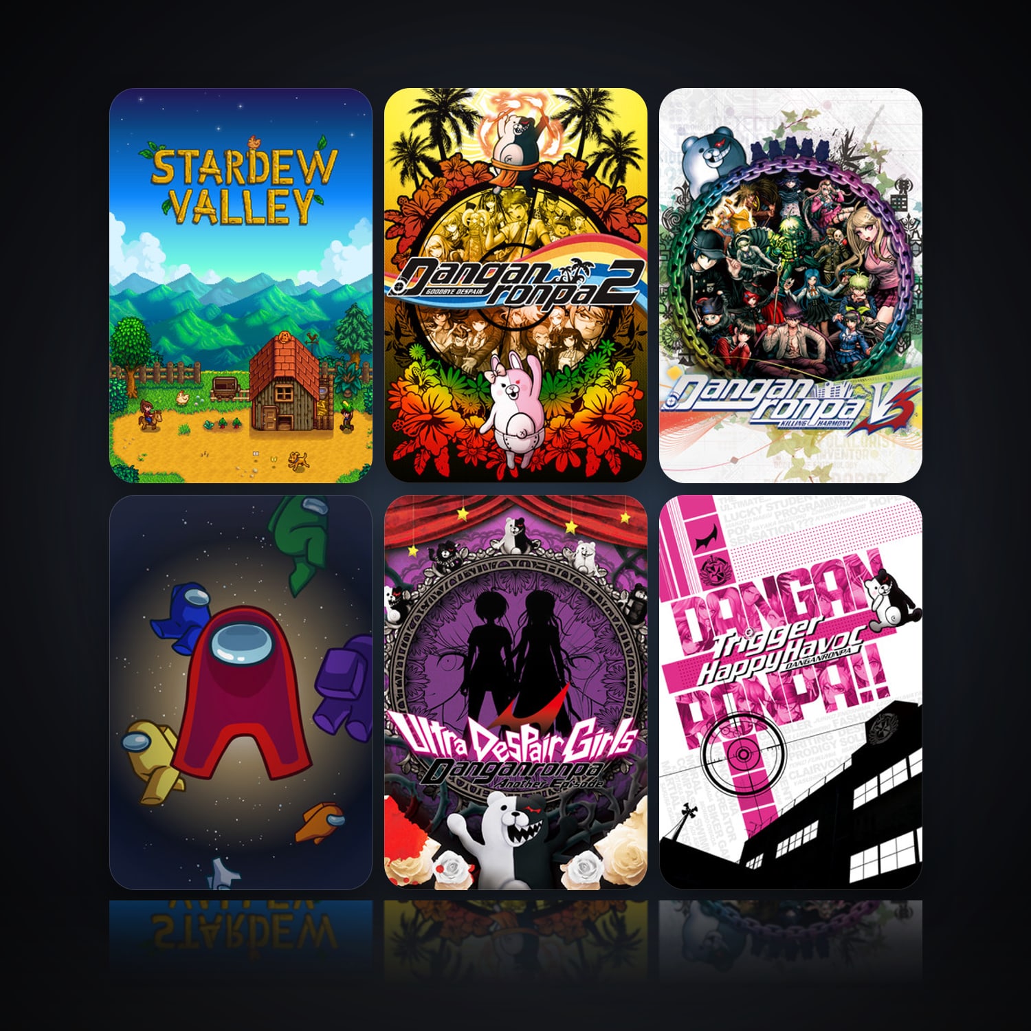 Stardew Valley & Danganronpa 2: Goodbye Despair | 35 Games | Clean — HabibiAccounts