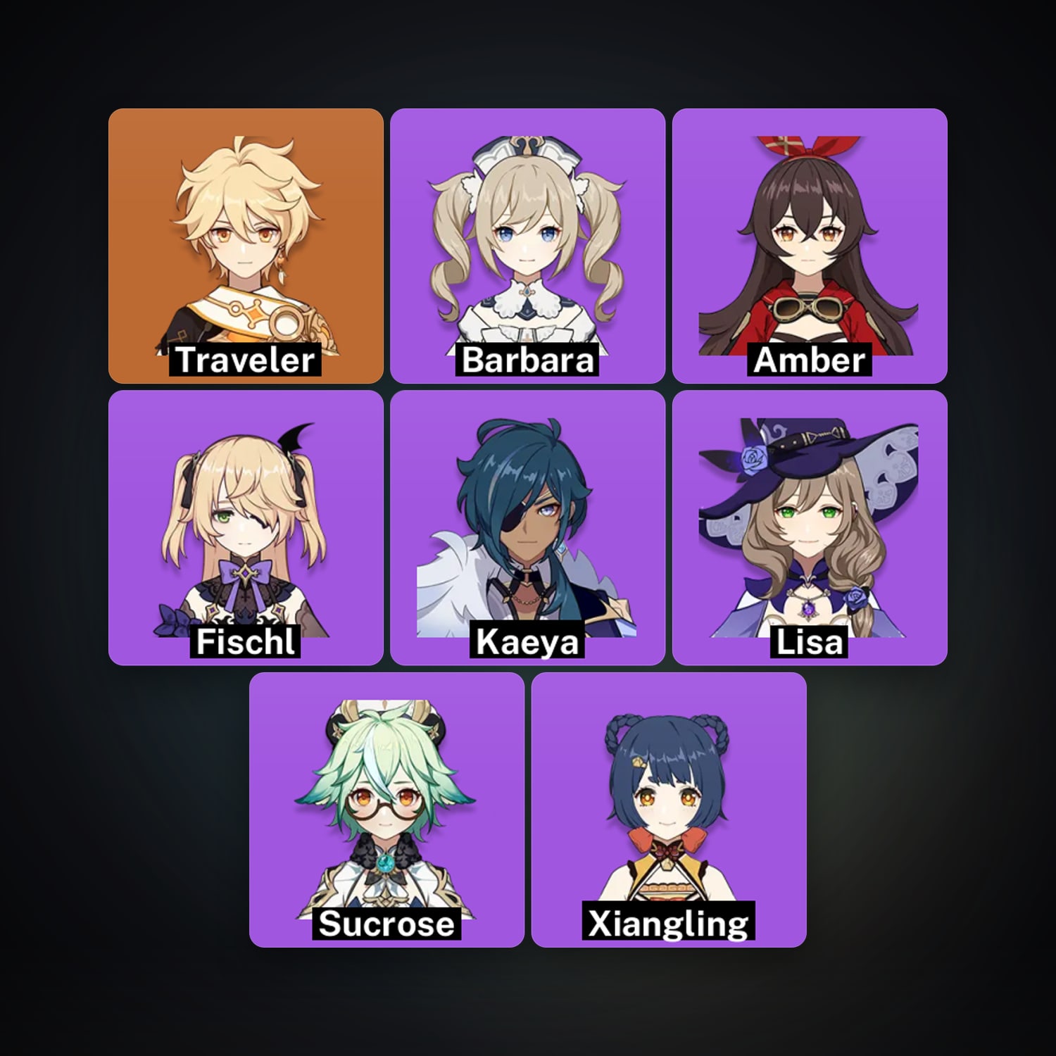 Genshin Impact | AR 10 | 8 Chars — HabibiAccounts