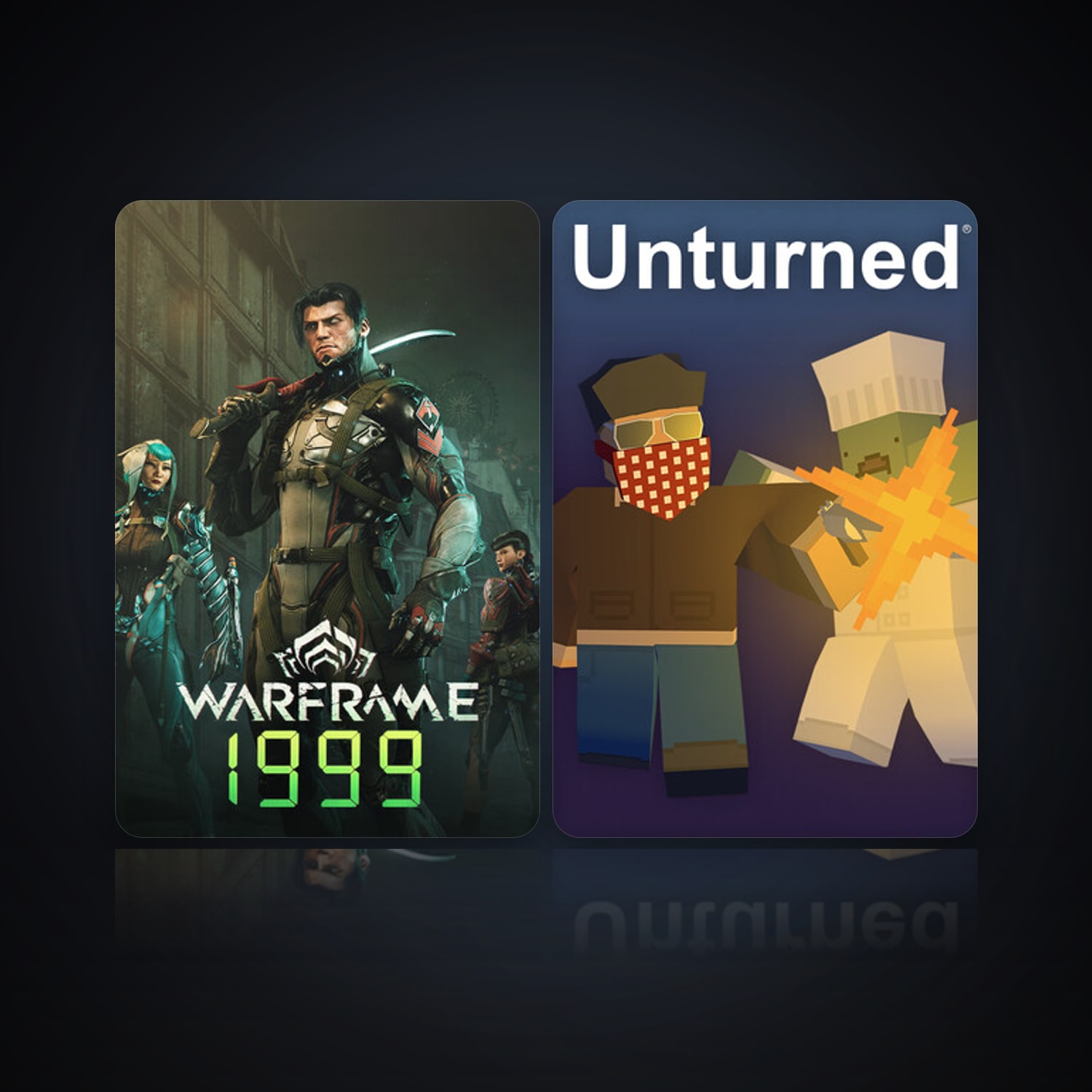 Warframe & Unturned — HabibiAccounts