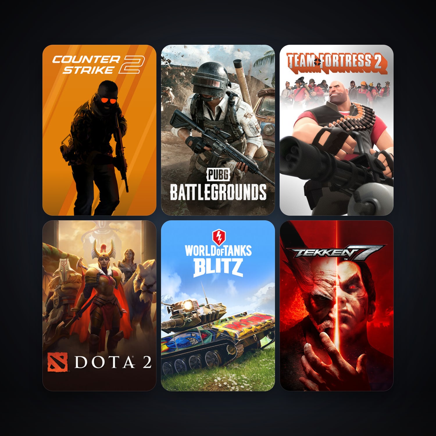 Team Fortress 2 + Dota 2, 75 games, Steam 10, clean — HabibiAccounts