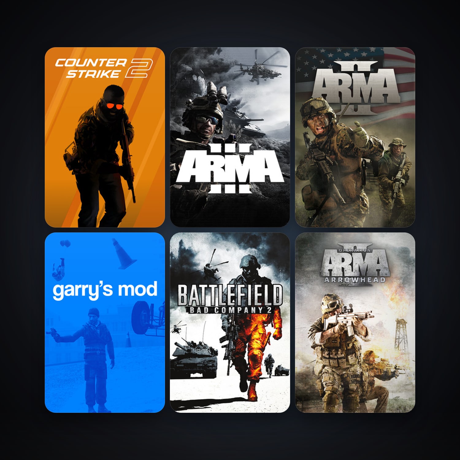 CS2 Prime + Garry's Mod, 49 games, Steam 11, clean — HabibiAccounts