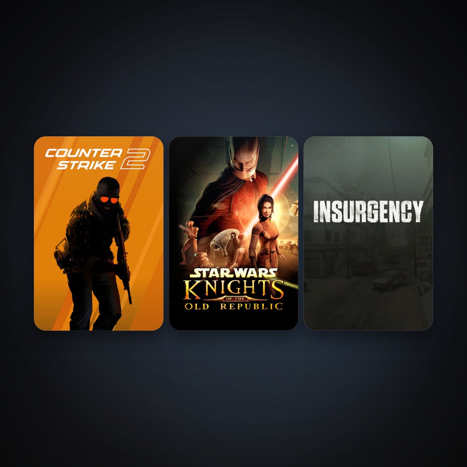 CS2 Prime + STAR WARS - Knights of the Old Republic, 3 games, clean — HabibiAccounts
