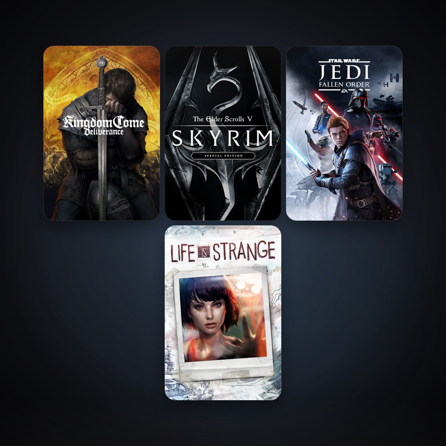 Life is Strange - Episode 1 + Kingdom Come: Deliverance, 5 games, clean — HabibiAccounts