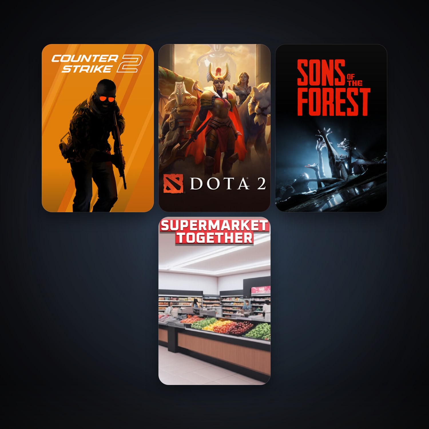 Dota 2 + CS2 Prime, 7 games, clean — HabibiAccounts