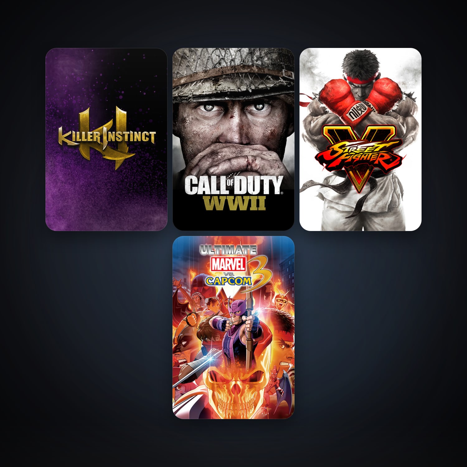 DuckTales: Remastered + Street Fighter V, 9 games, clean — HabibiAccounts