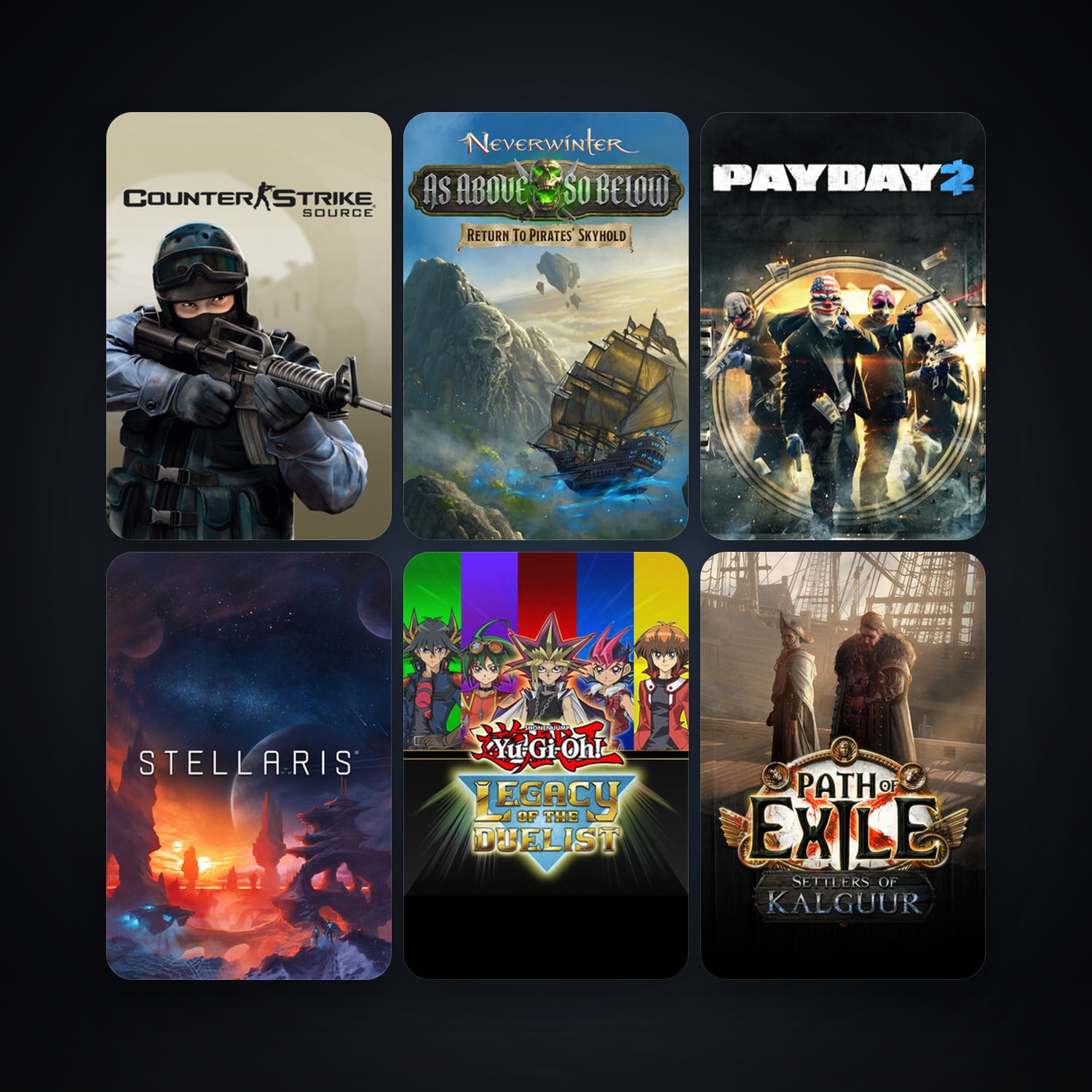 Counter-Strike: Source + Day of Defeat: Source, 21 games, Steam 10, clean — HabibiAccounts