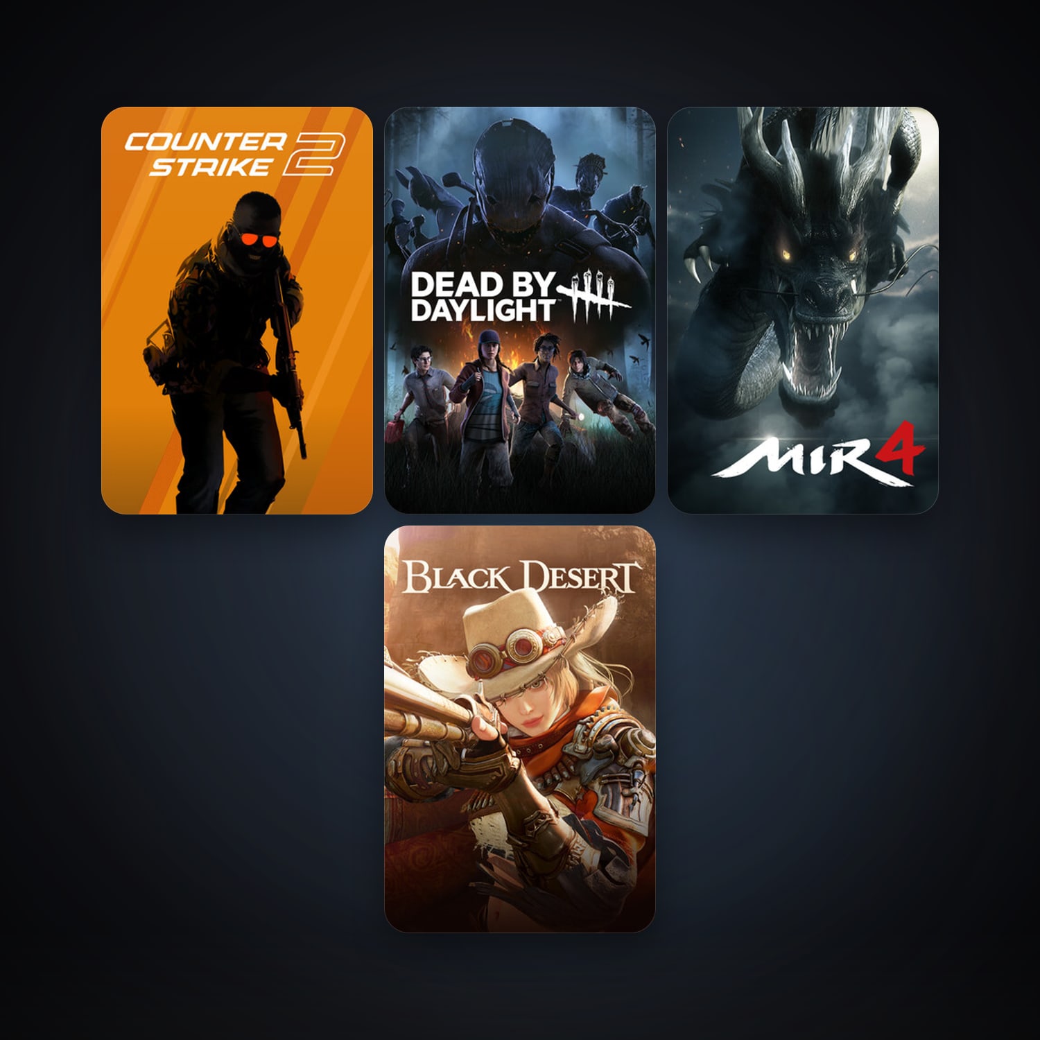 CS2 Prime + Dead by Daylight, 7 games, clean — HabibiAccounts
