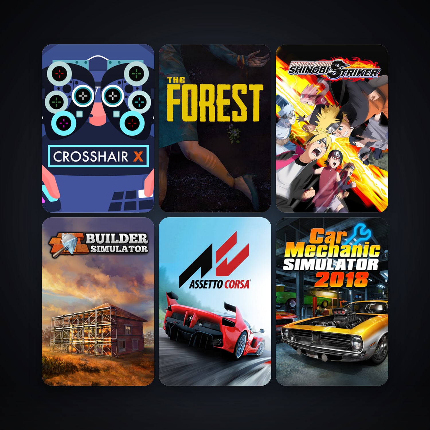 Free CS2 (No Prime) + The Forest, 9 games, clean — HabibiAccounts