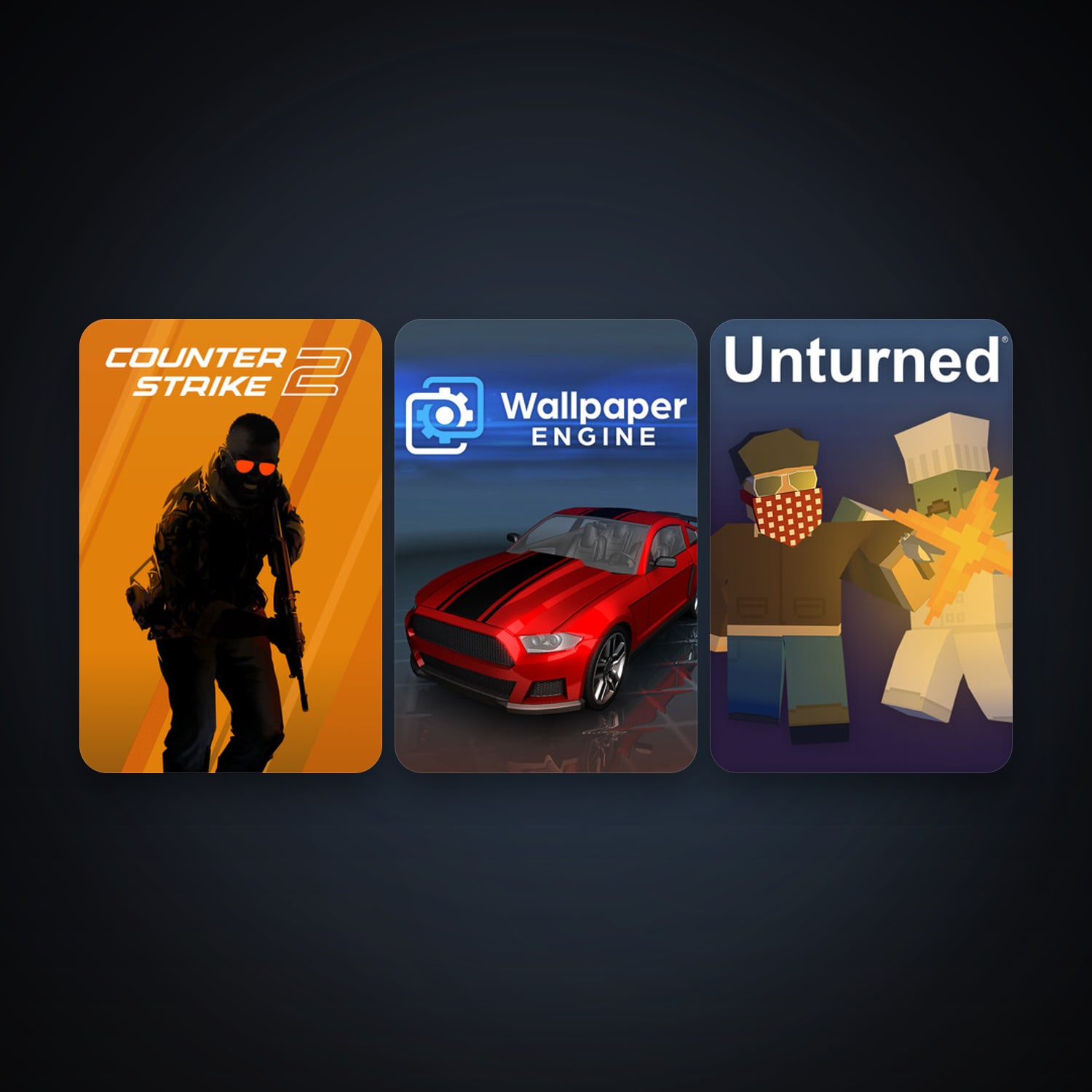 CS2 Prime + Unturned, 7 games, clean — HabibiAccounts