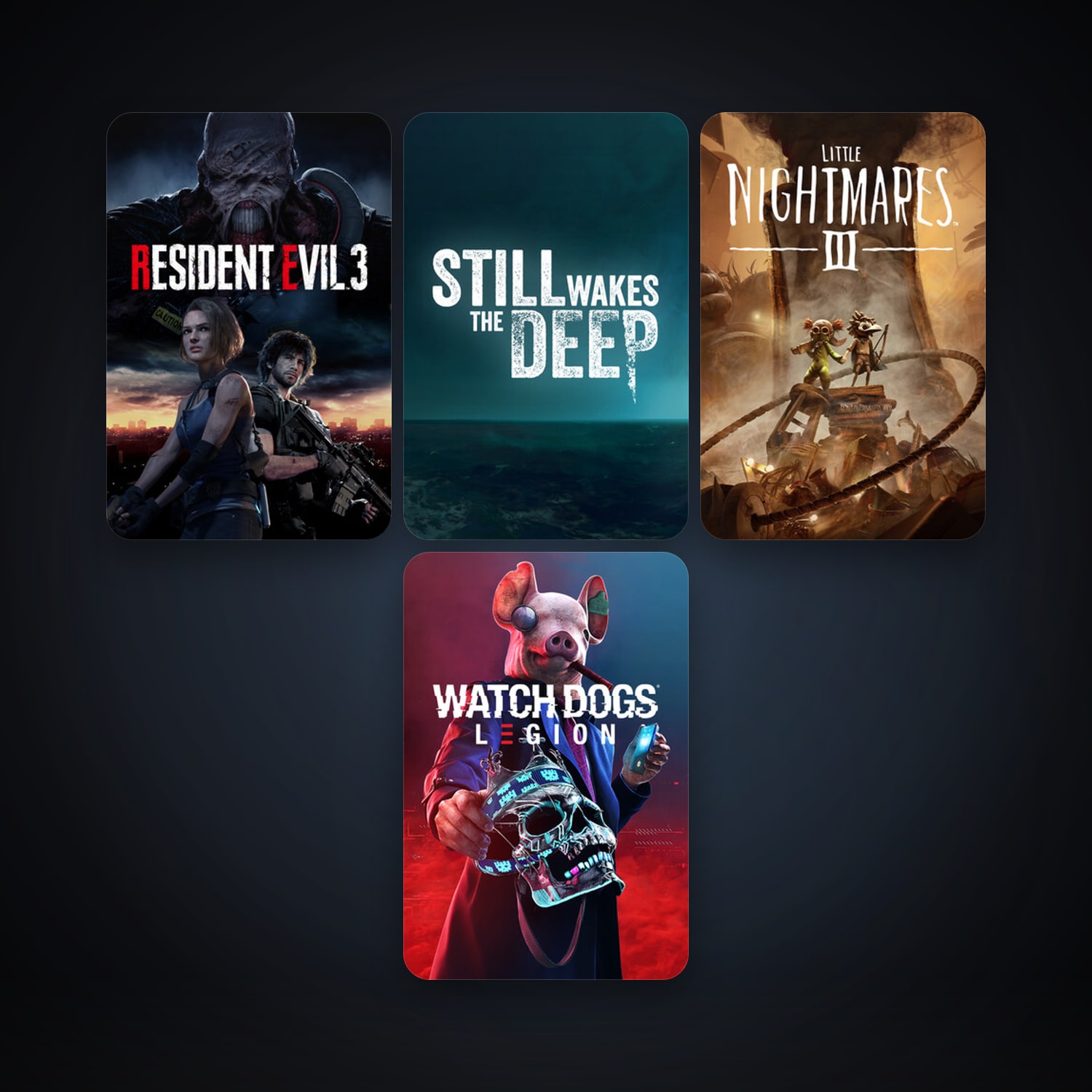 Trove + RESIDENT EVIL 3, 6 games, clean — HabibiAccounts