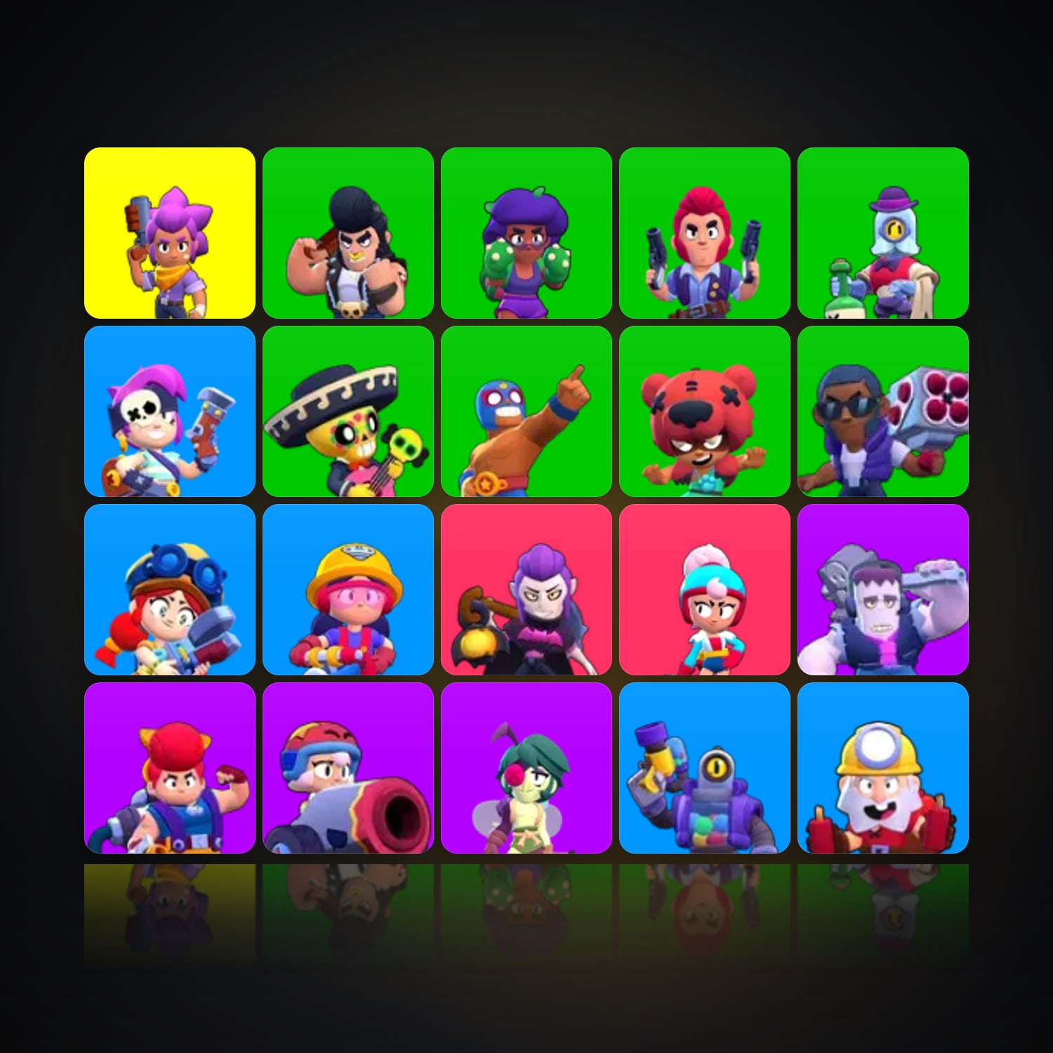 21 Brawlers | 1.6K Trophies — HabibiAccounts