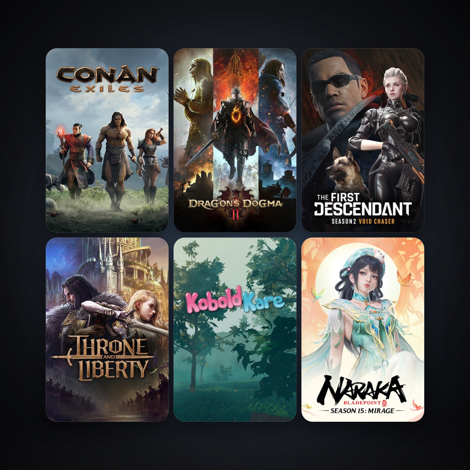 Resident Evil 5 + Conan Exiles, 16 games, clean — HabibiAccounts