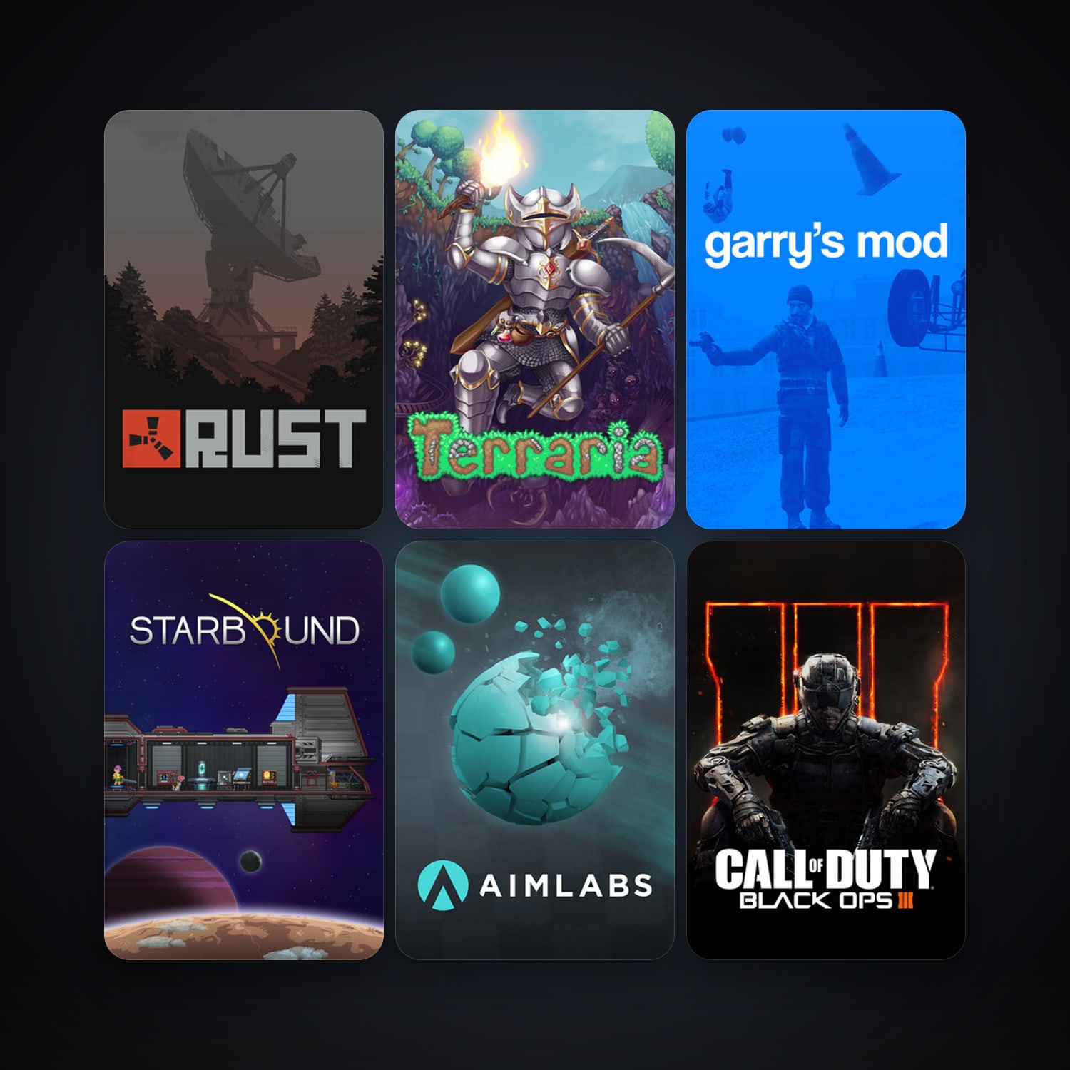 Garry's Mod + Terraria, 52 games, clean — HabibiAccounts