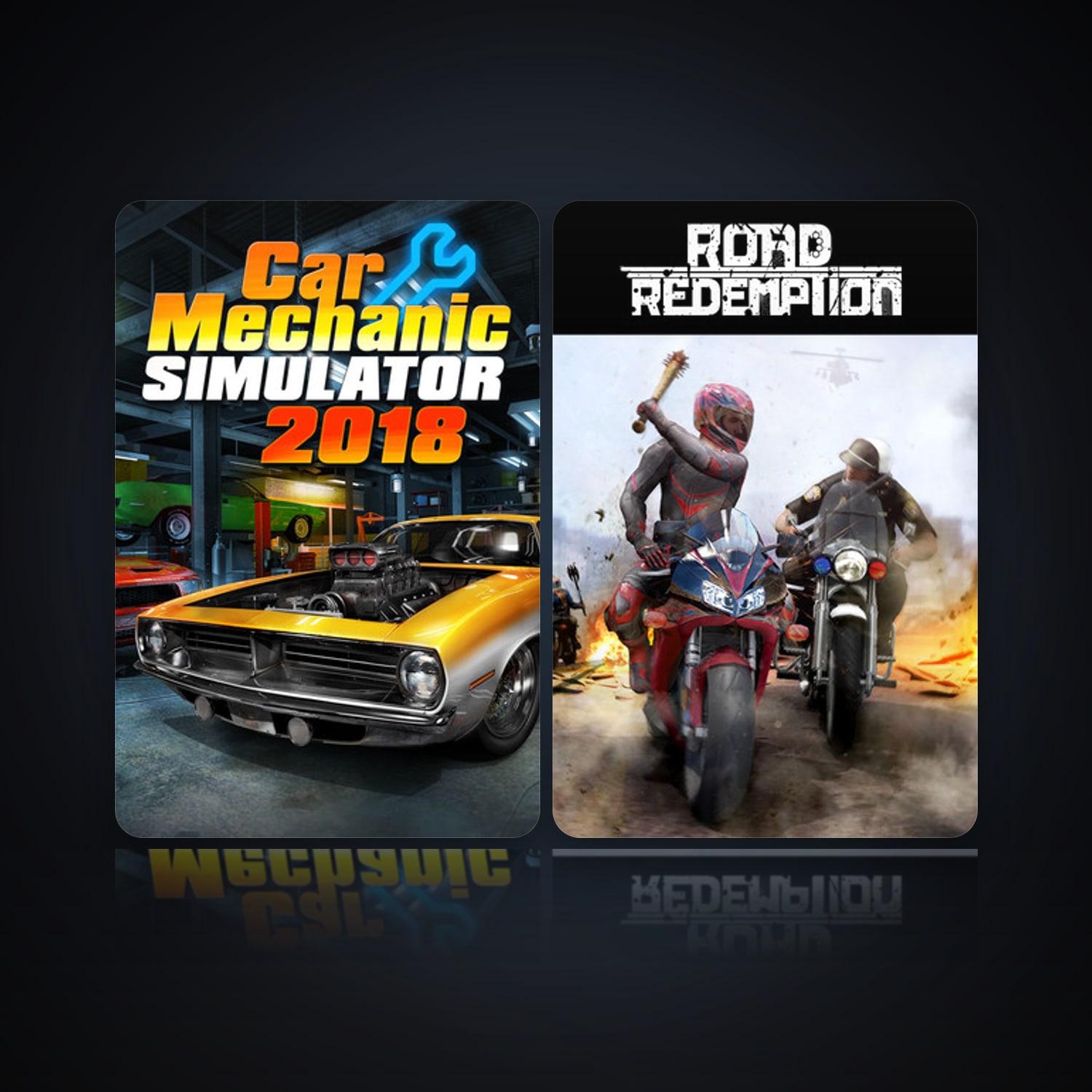 Car Mechanic Simulator 2018 & Road Redemption — HabibiAccounts
