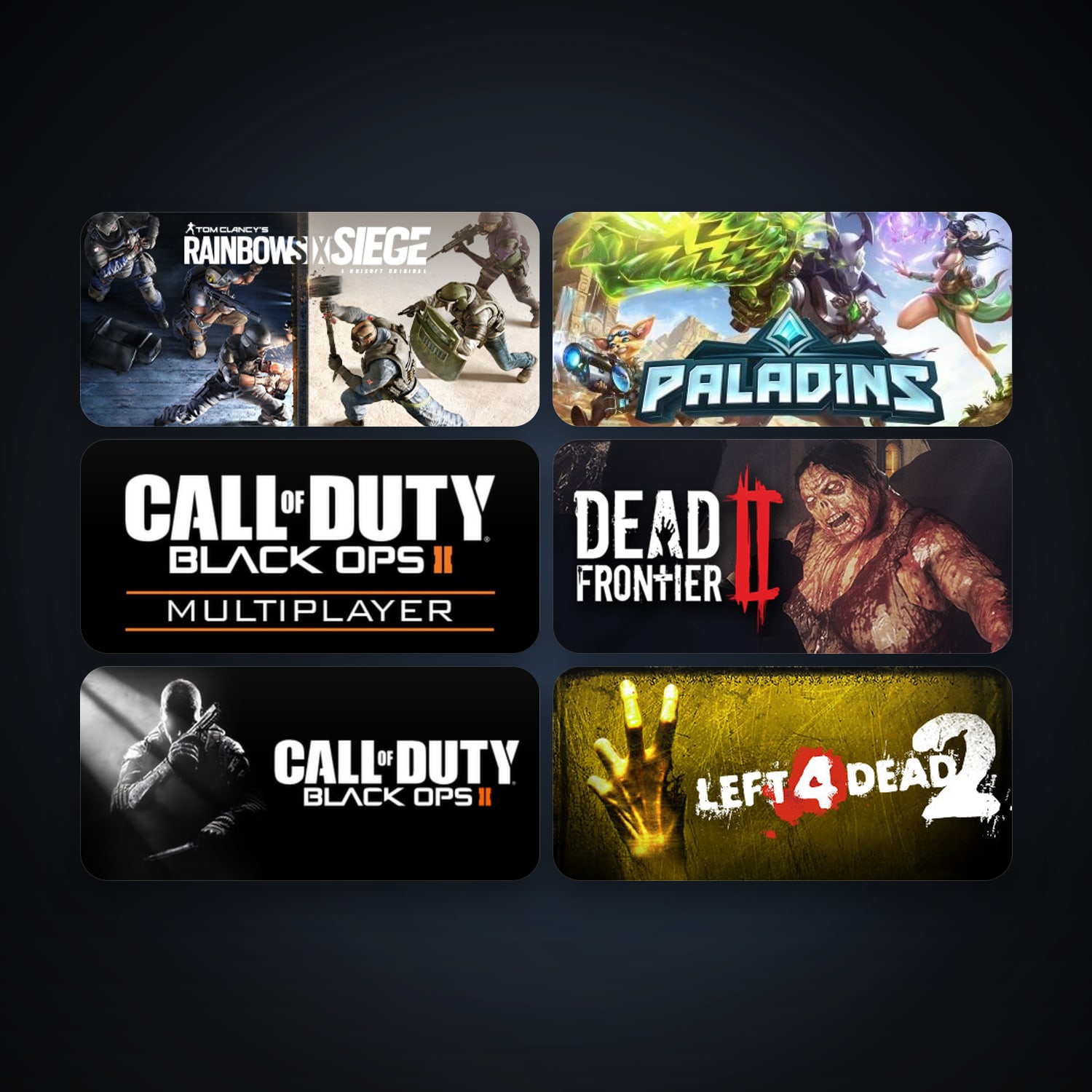 Left 4 Dead 2 + Free CS2 (No Prime), 15 games, clean — HabibiAccounts